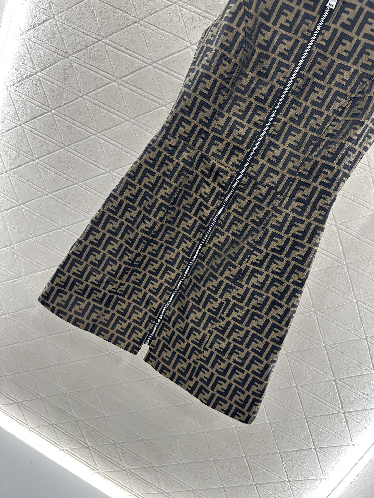 F*♥2025 new product Jacquard vest dress