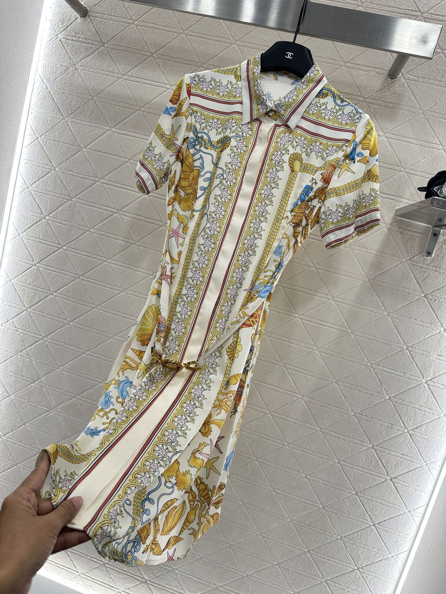 V*♥2025 new products Printed dress