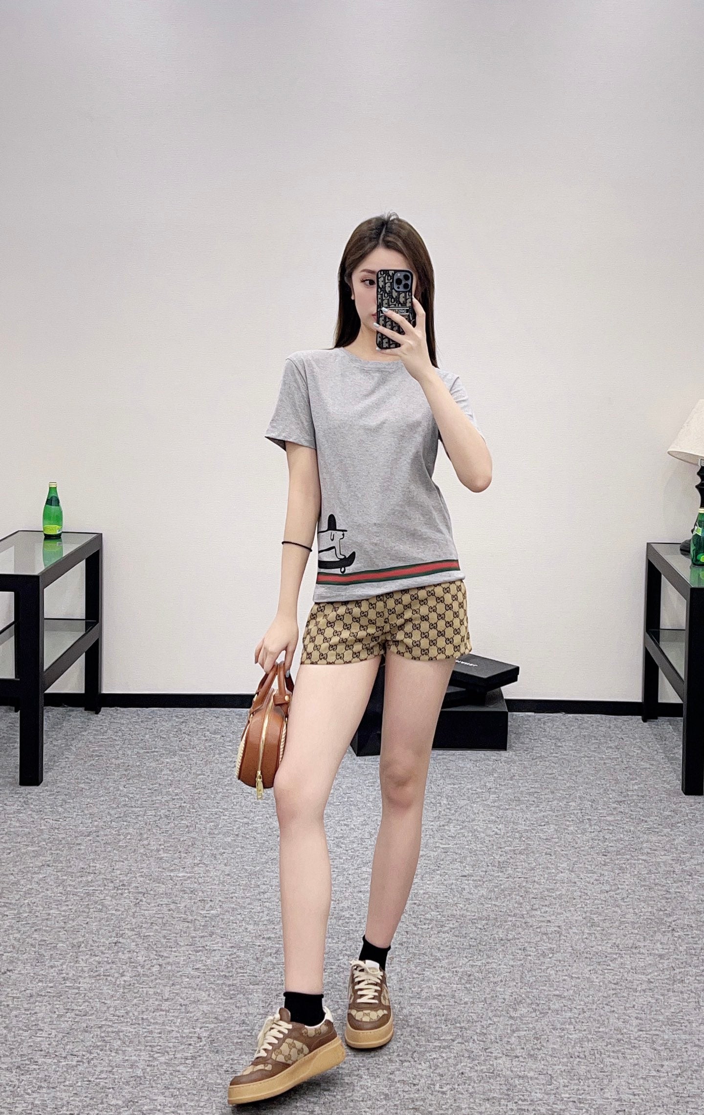 G*♥2025 new product Round neck T-shirt