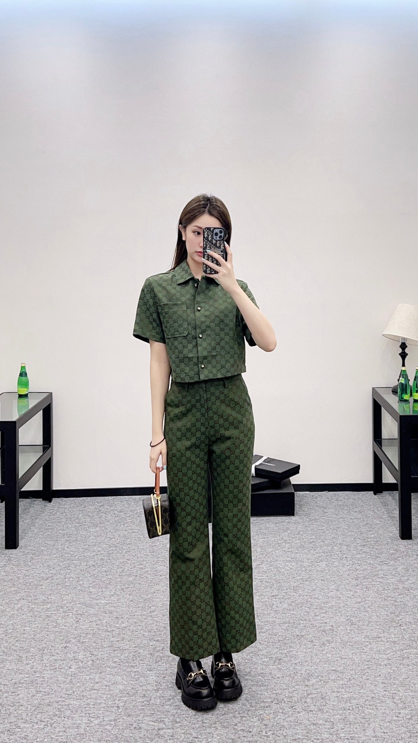G*♥2025 new product Short shirt and trousers set