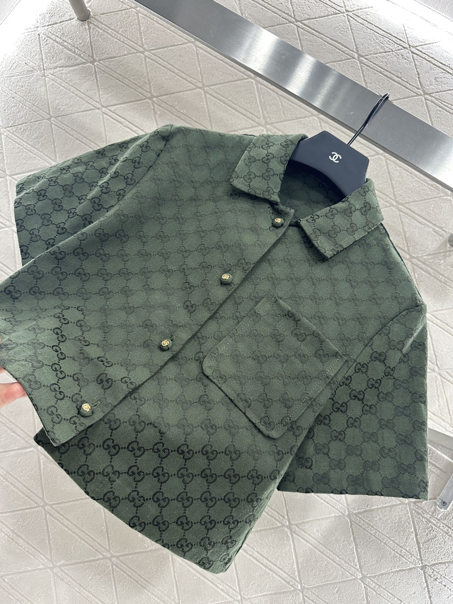 G*♥2025 new product Short shirt and trousers set
