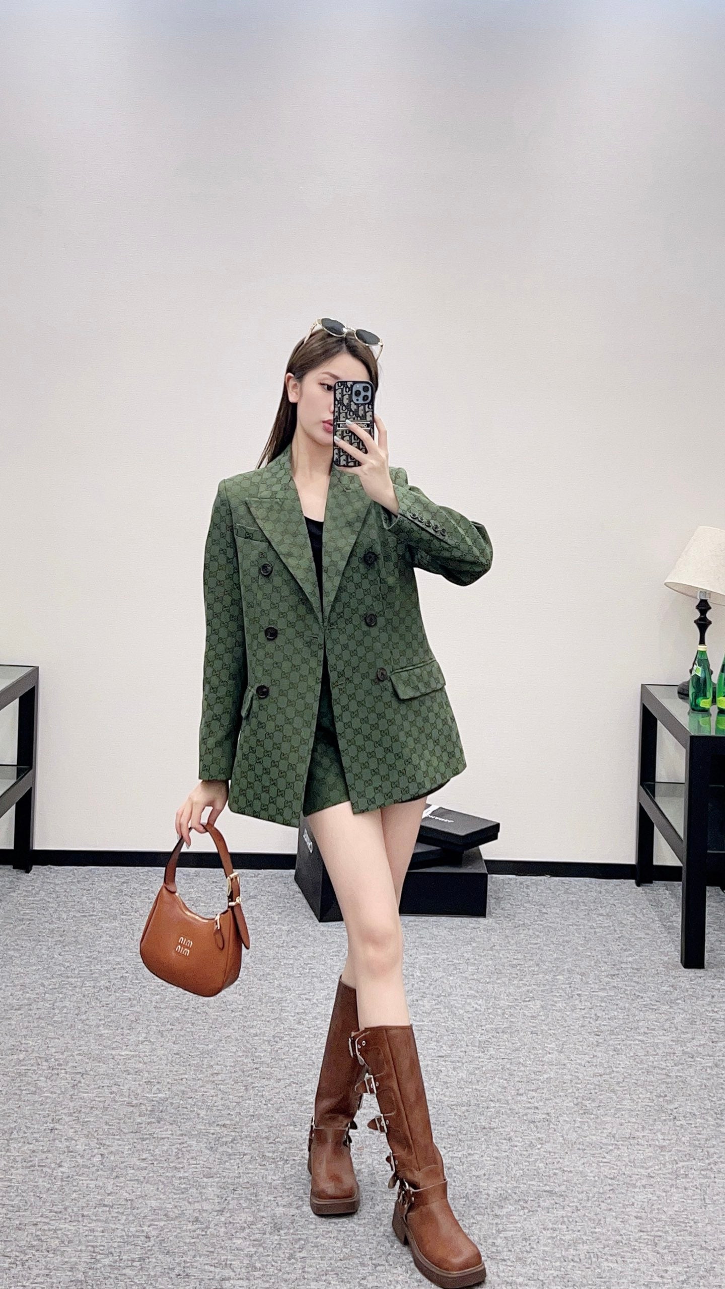 G*♥2025 new products Suit jacket and shorts set