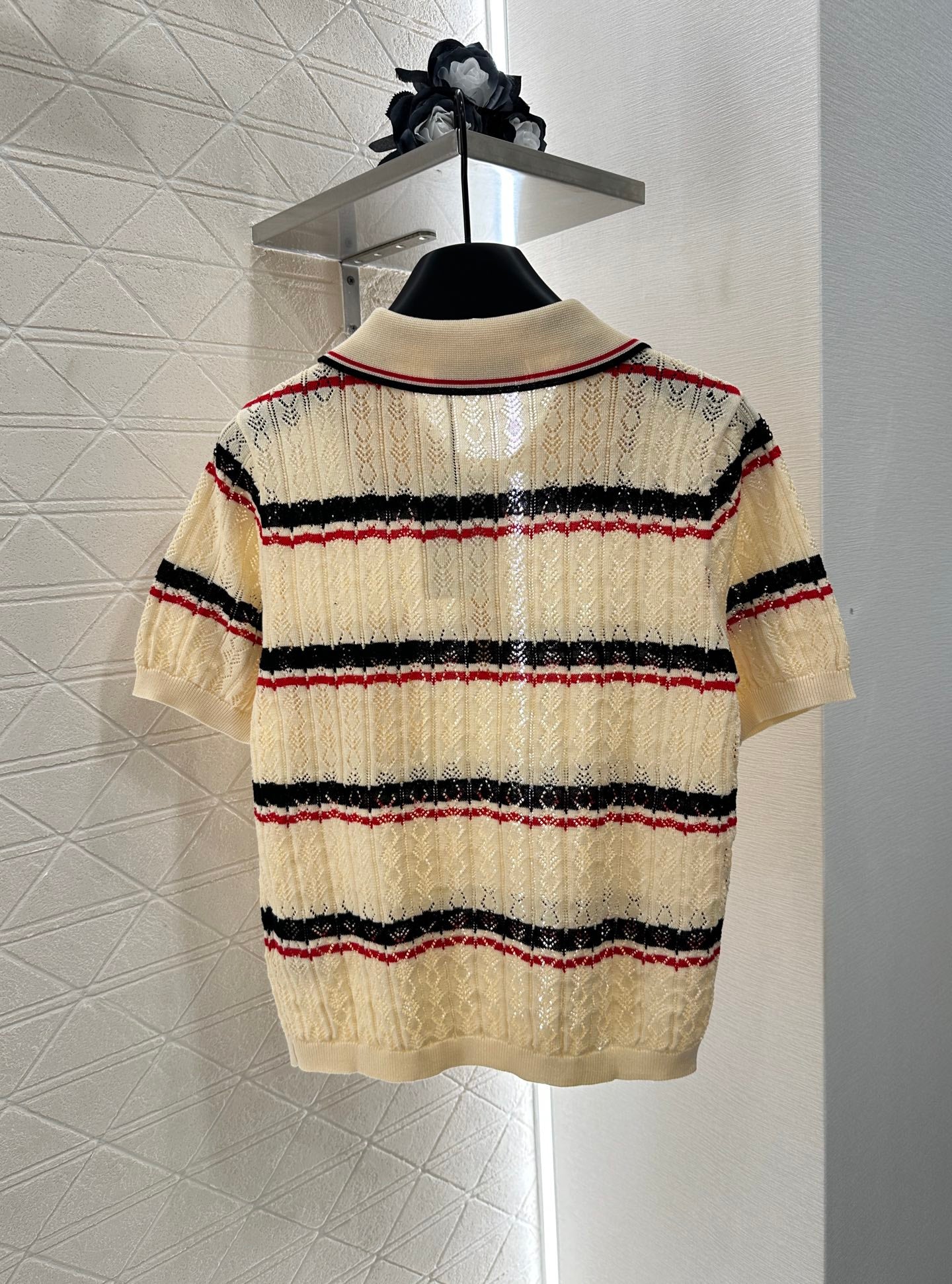 V*♥2025 new products Knitted short sleeves