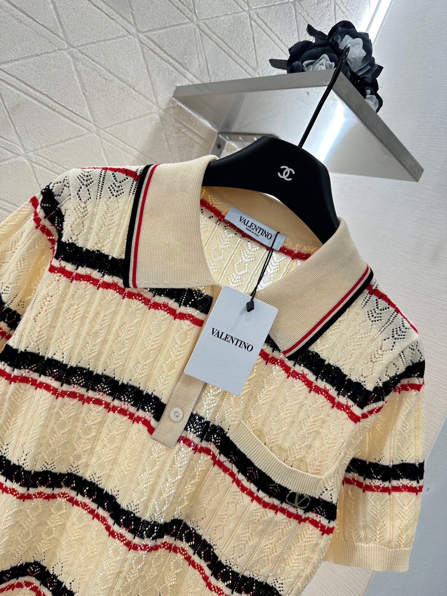 V*♥2025 new products Knitted short sleeves
