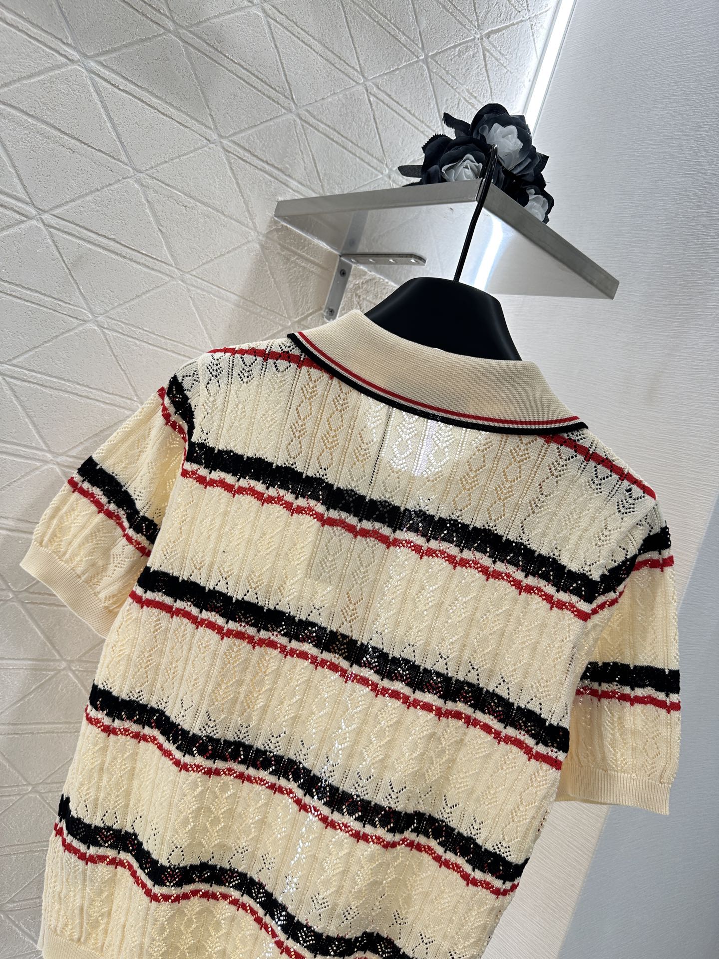 V*♥2025 new products Knitted short sleeves