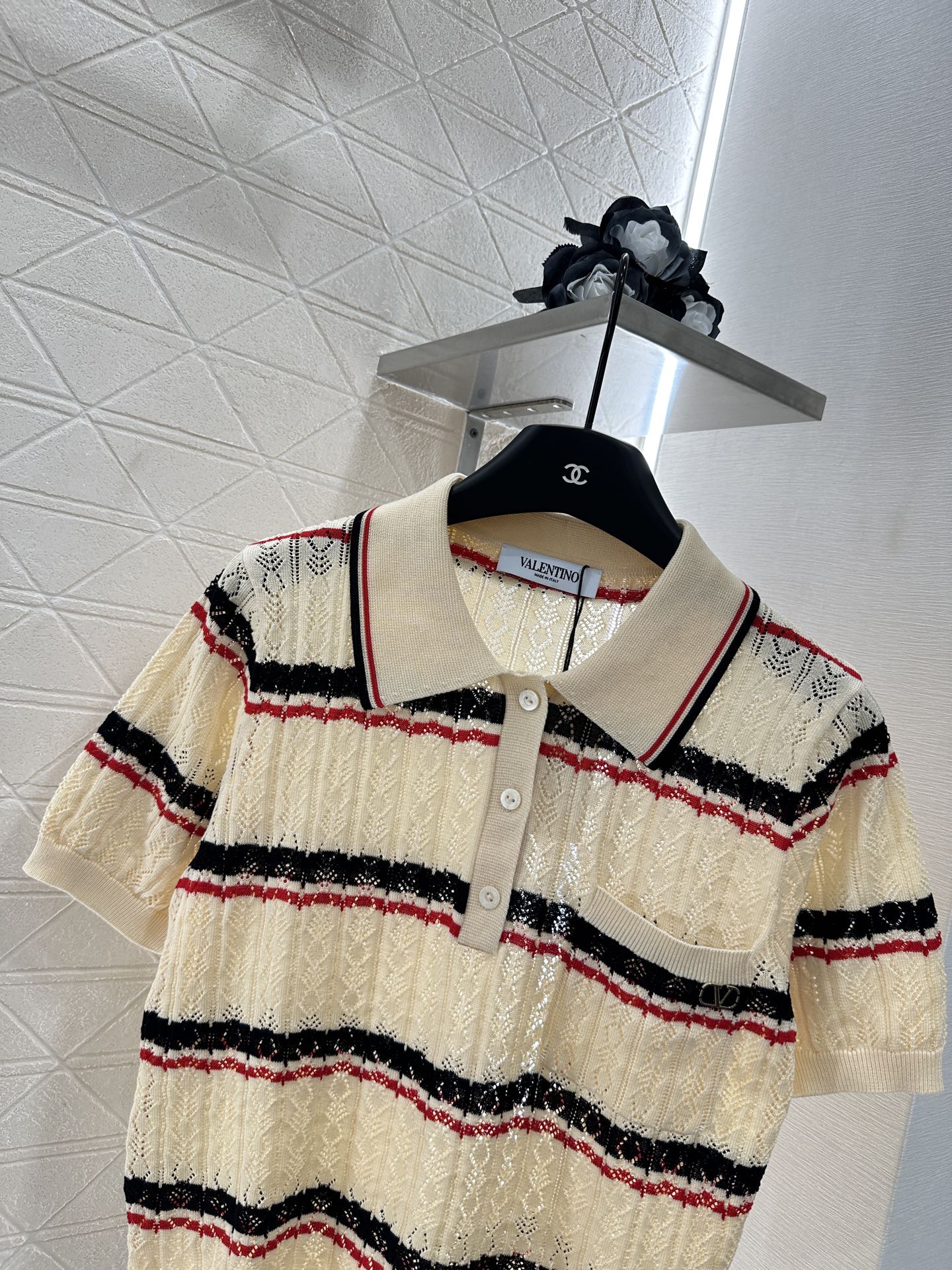 V*♥2025 new products Knitted short sleeves
