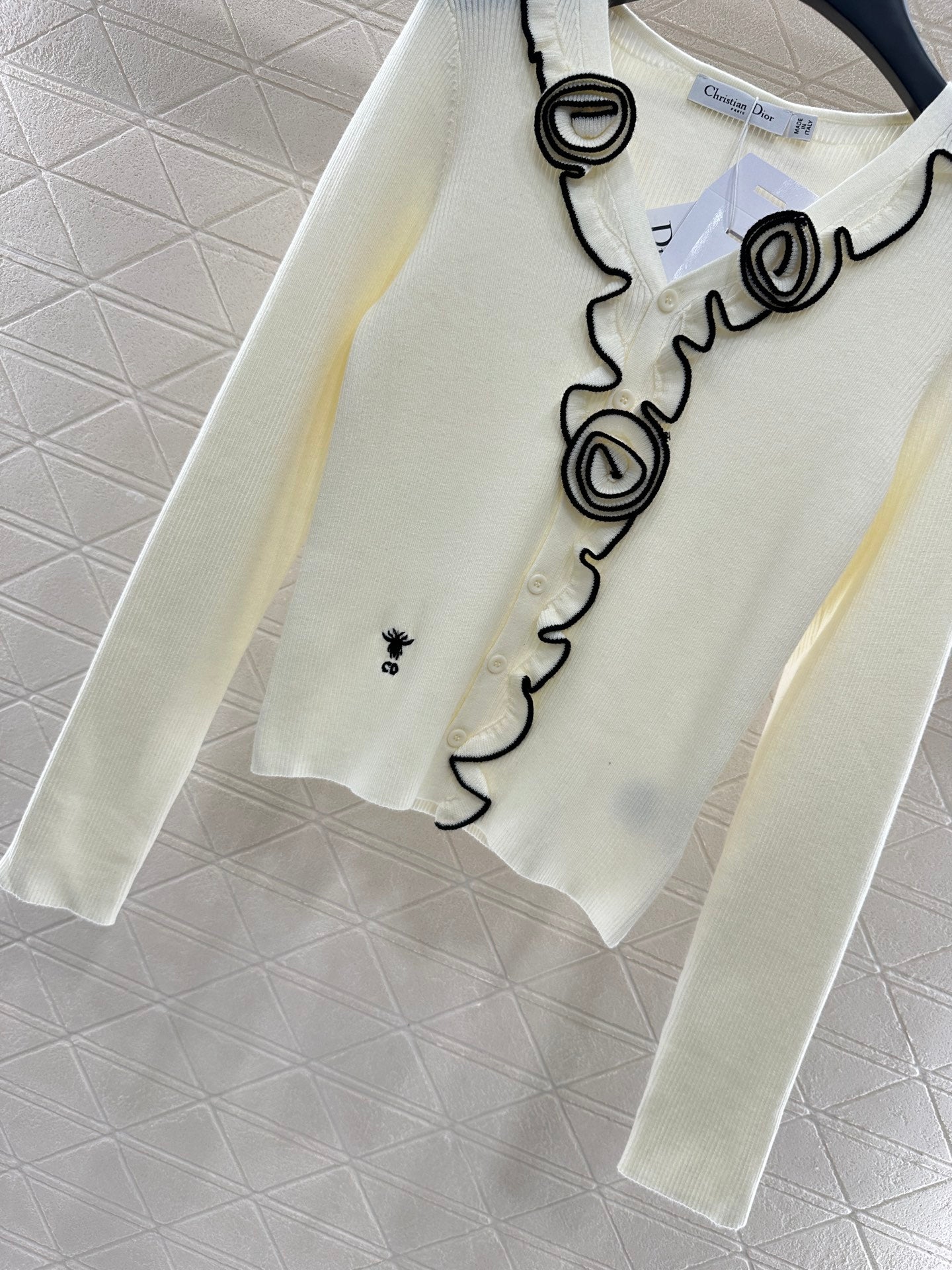 D*♥2025 new product Flower knitted cardigan