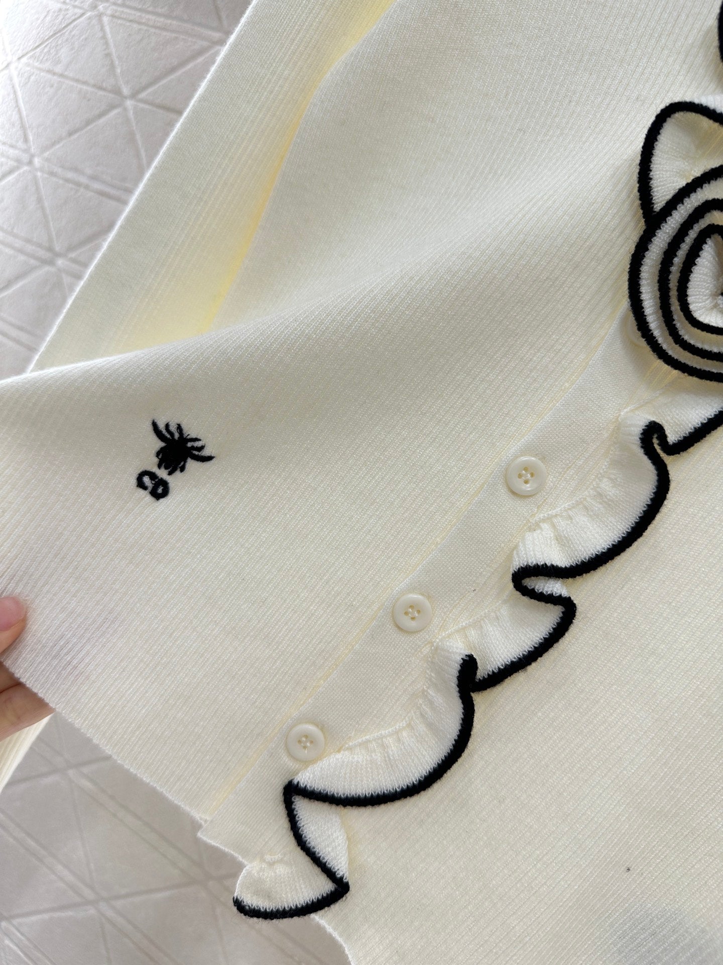 D*♥2025 new product Flower knitted cardigan