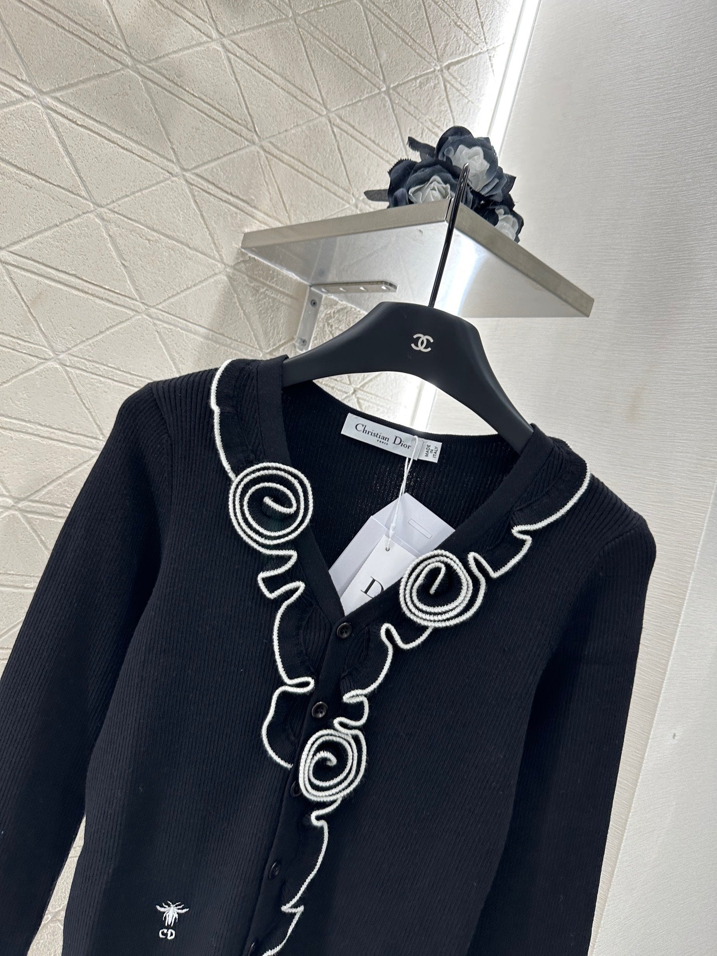 D*♥2025 new product Flower knitted cardigan