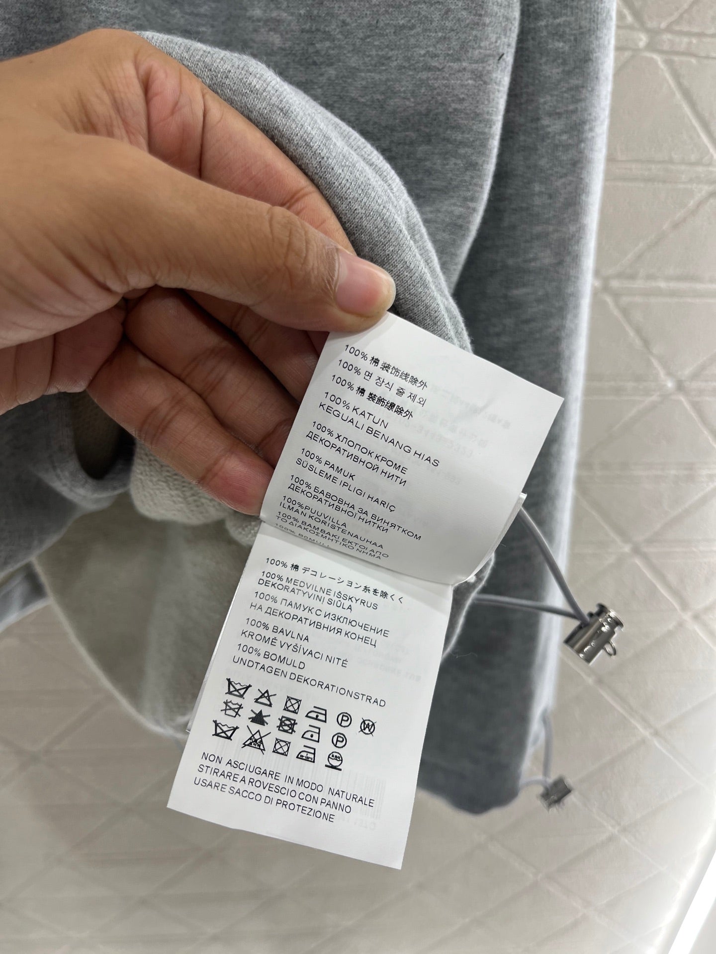 Mi*mi*♥2025 new product Drawstring sweater jacket