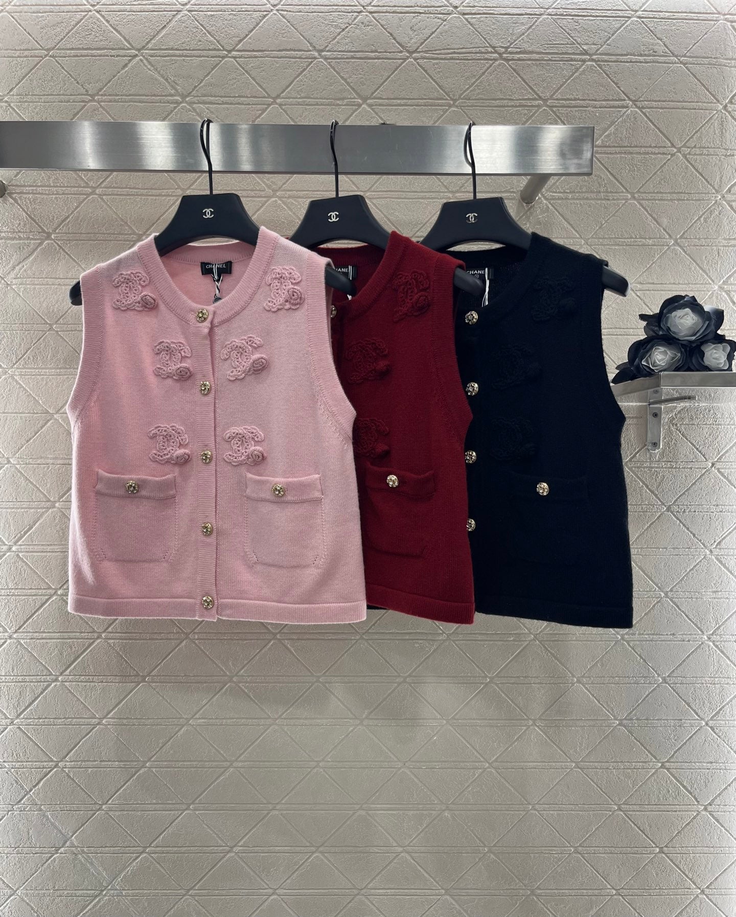 C*♥2025 new products Knitted vest