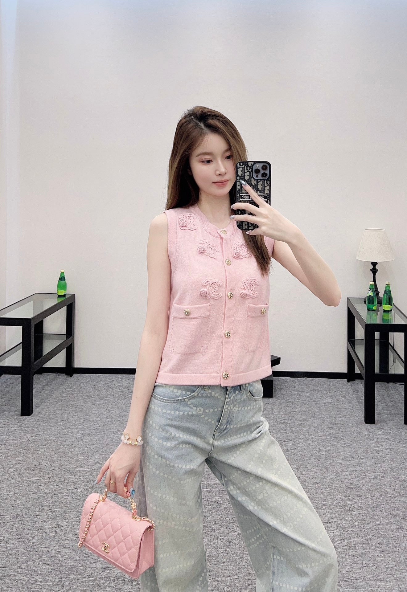 C*♥2025 new products Knitted vest