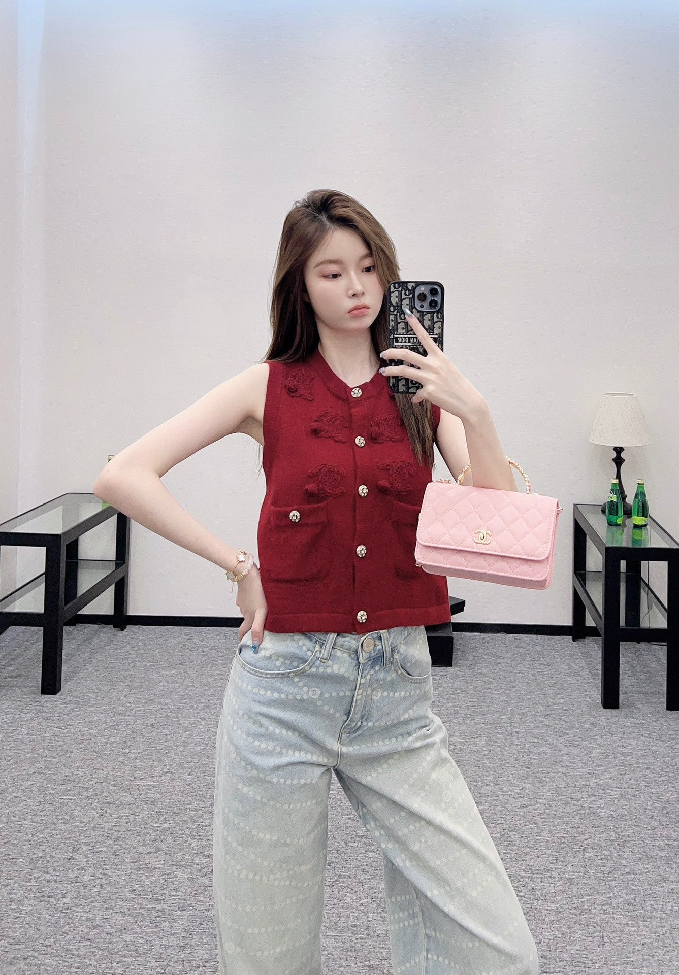 C*♥2025 new products Knitted vest