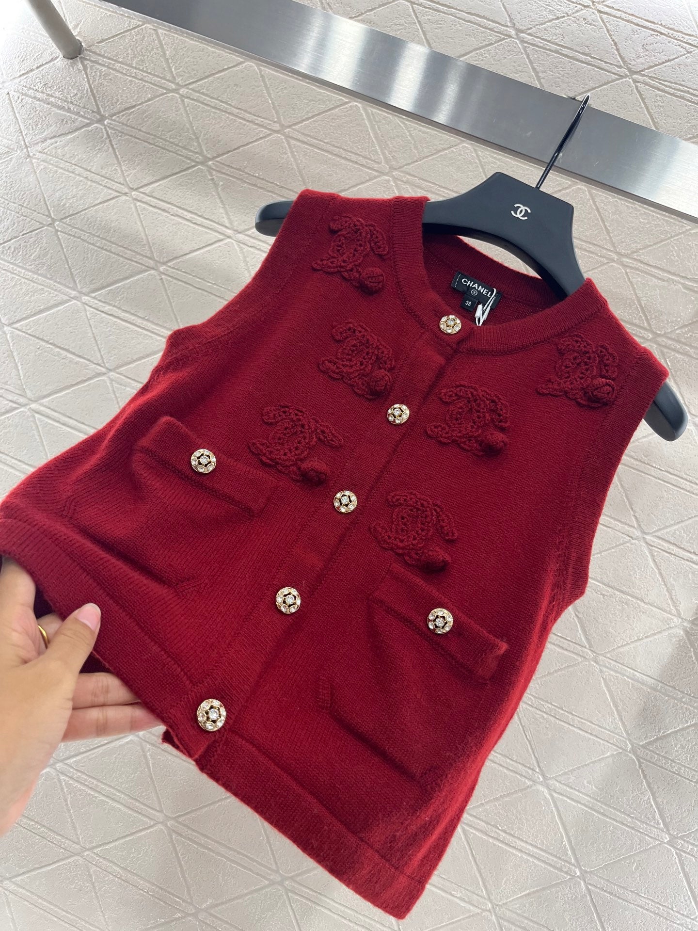 C*♥2025 new products Knitted vest