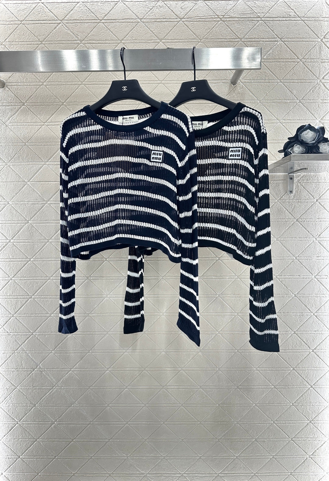 Mi*mi*♥2025 new product Knitted long-sleeved top