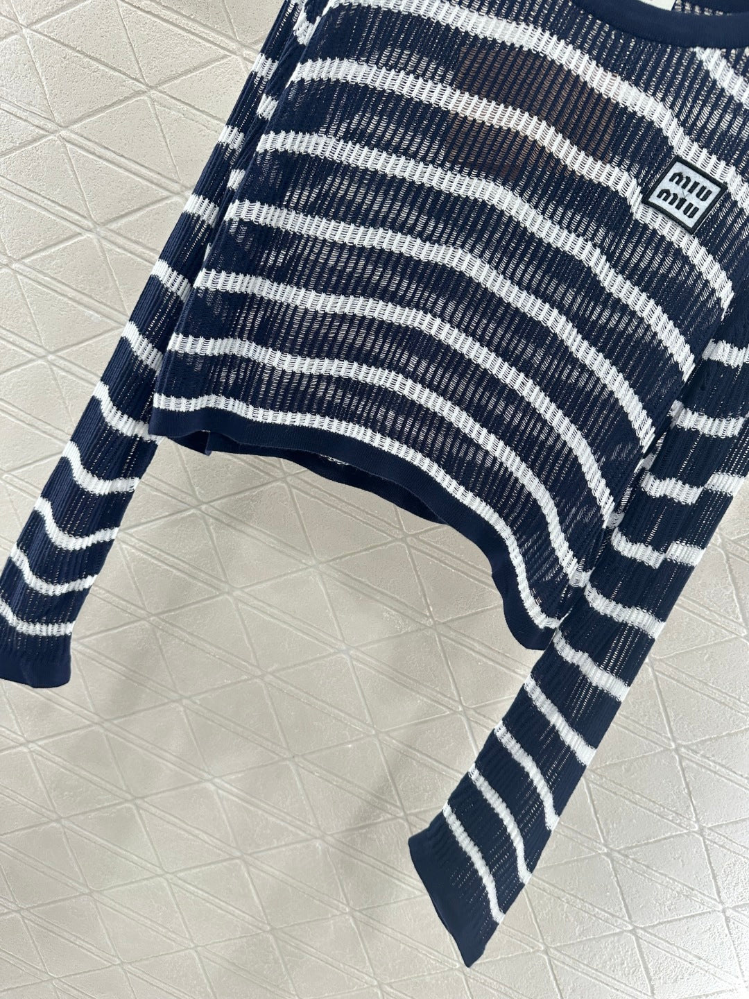 Mi*mi*♥2025 new product Knitted long-sleeved top