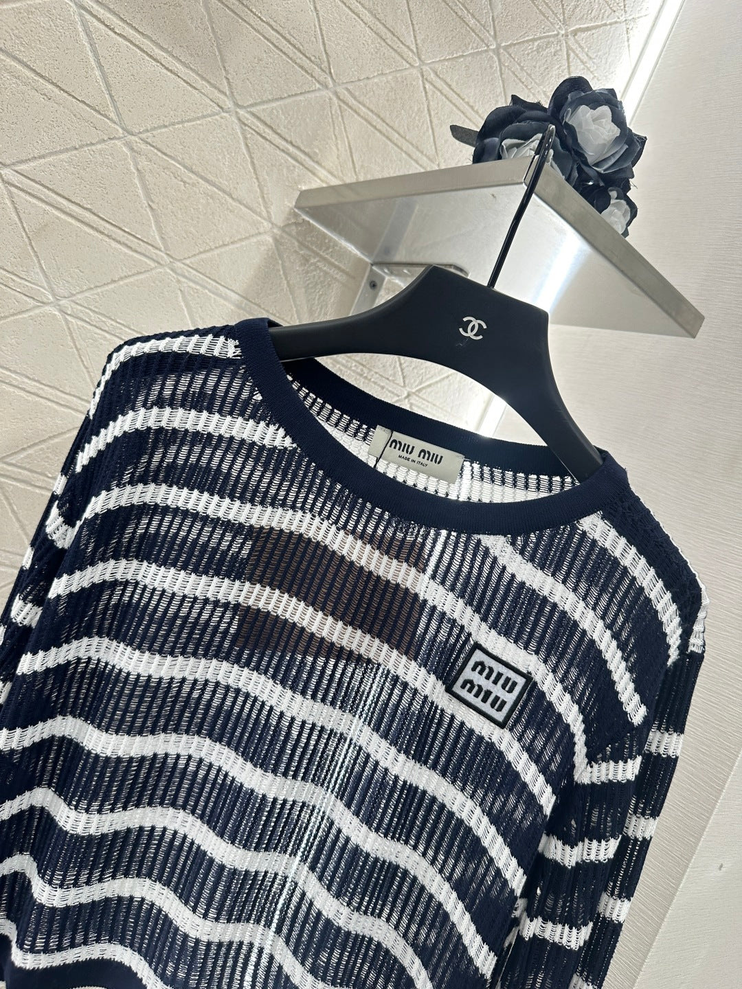 Mi*mi*♥2025 new product Knitted long-sleeved top
