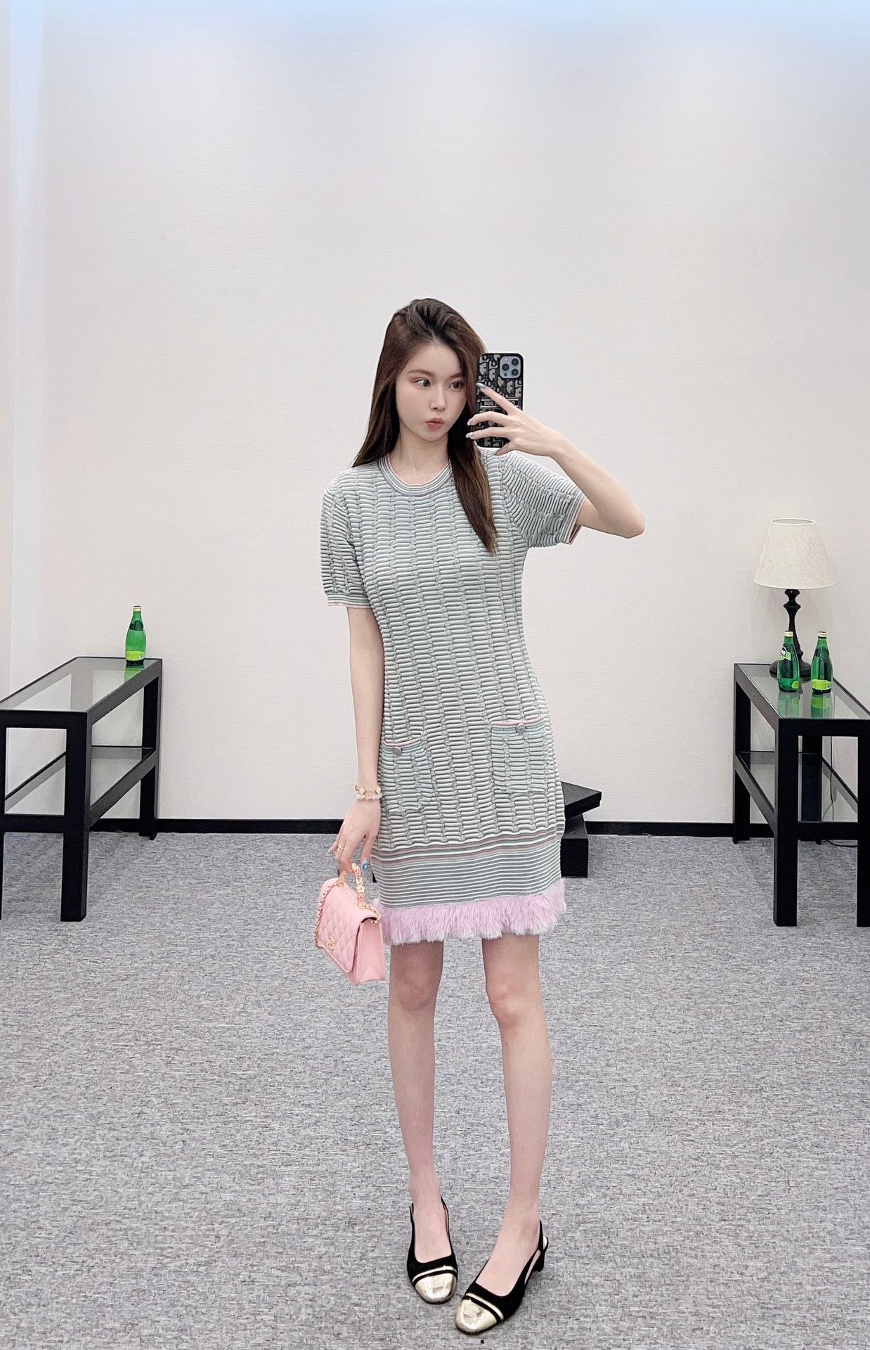 C*♥2025 new products Knitted dress