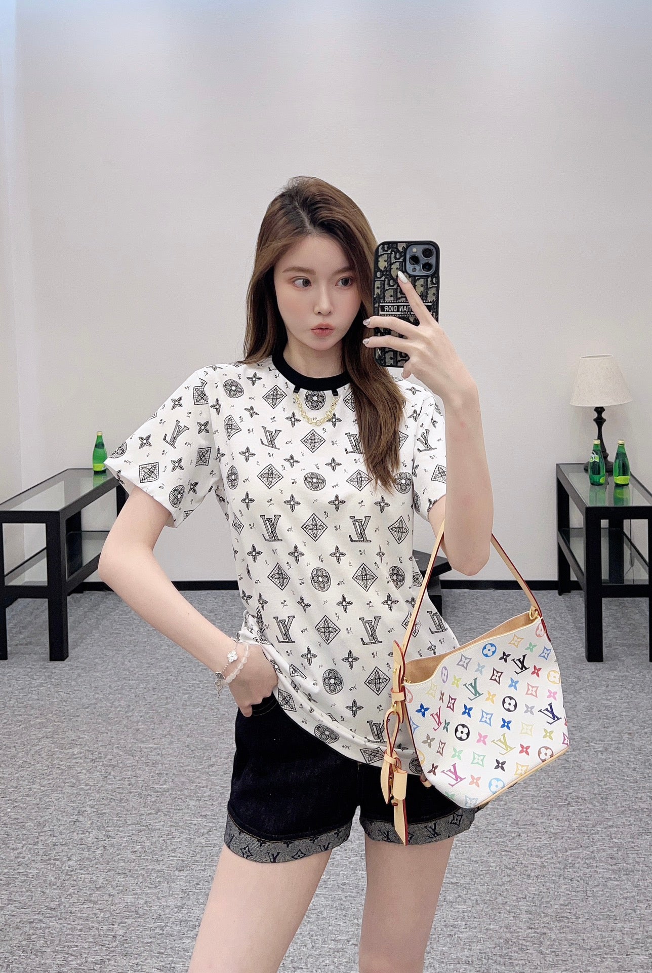 Louis*♥2025 New Arrivals Chain Short Sleeve