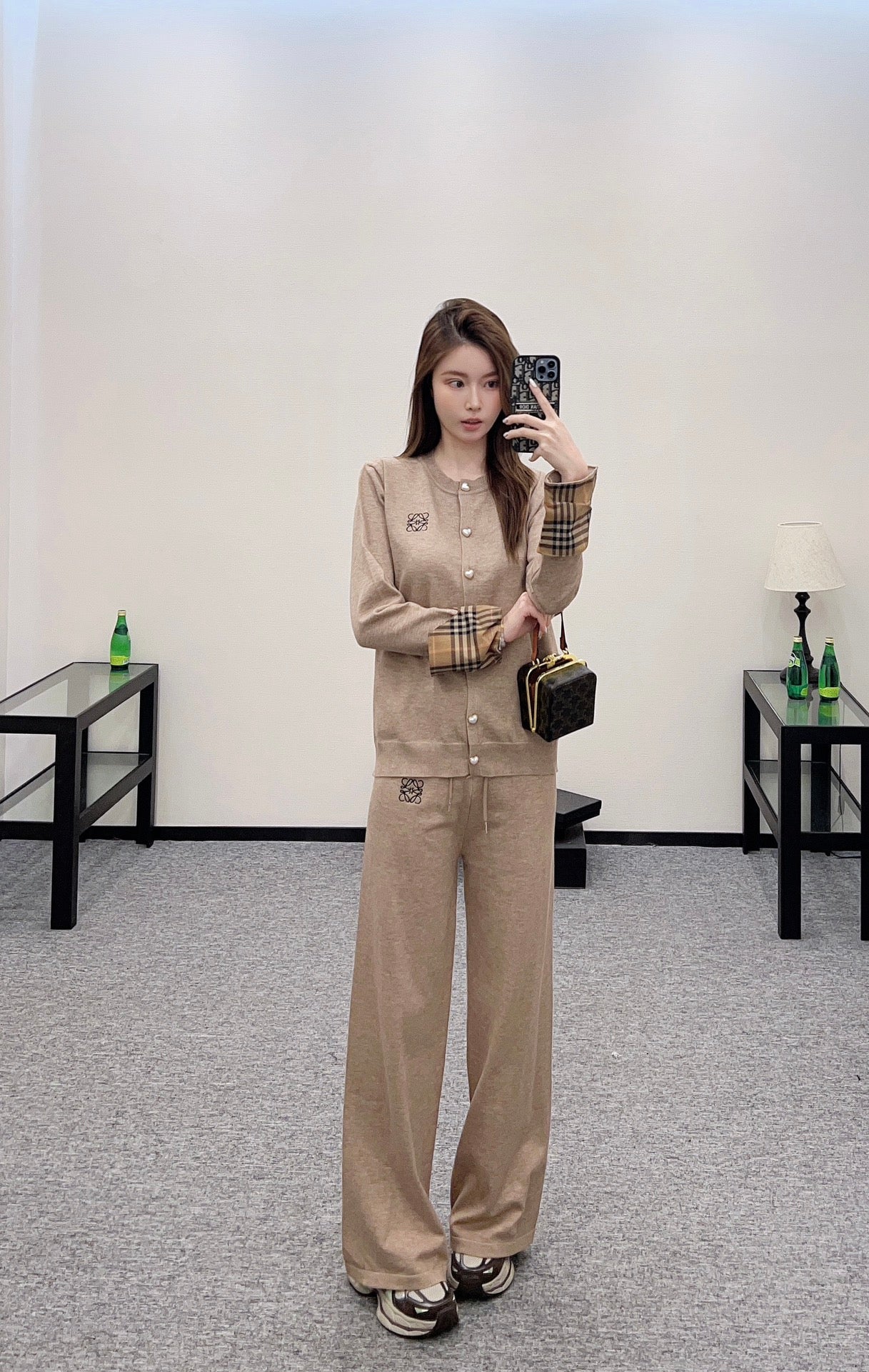 L*♥2025 New Arrivals Knitted Cardigan and Pants Set