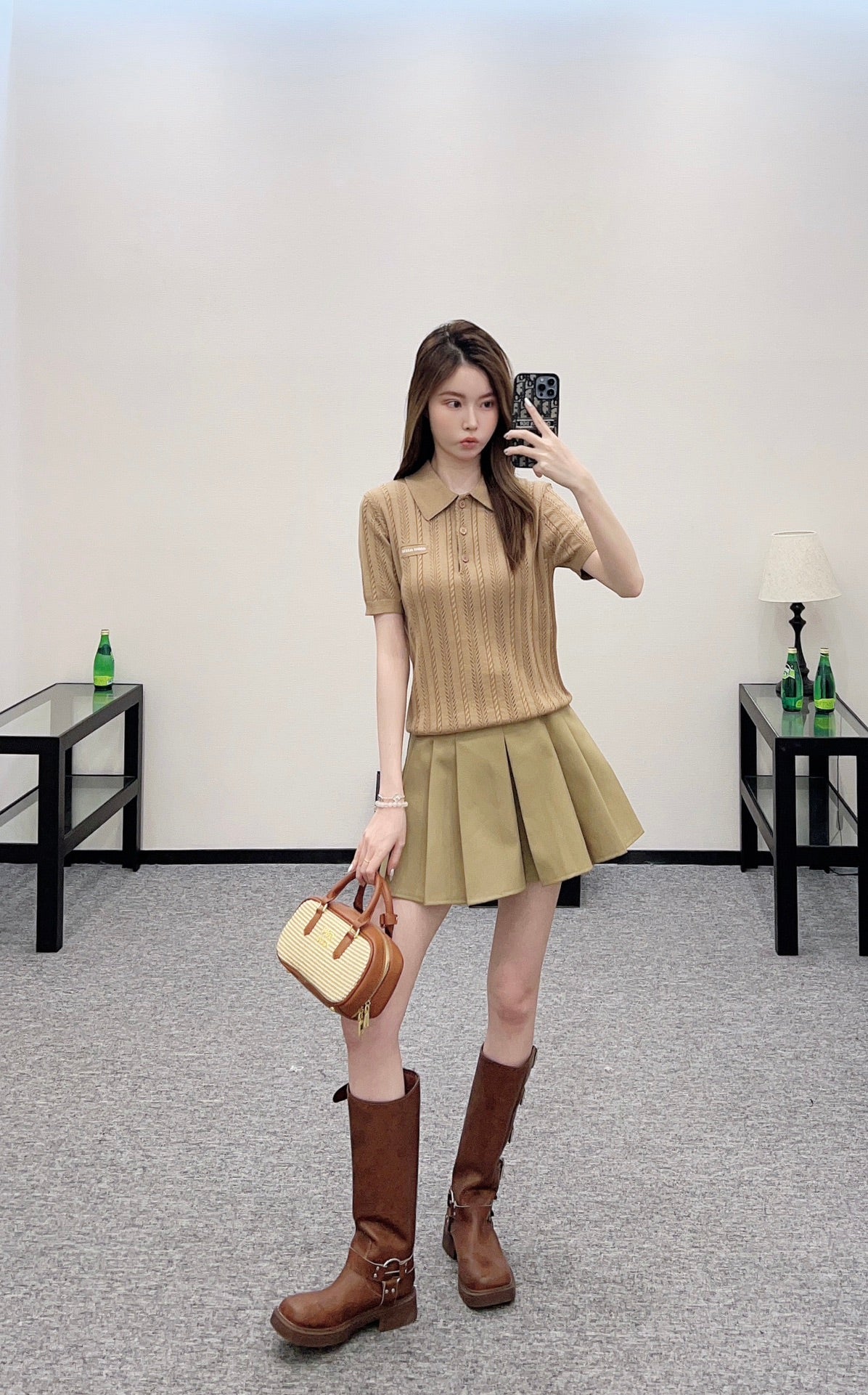 Mimi*♥2025 New Arrivals Knitted Short-Sleeve