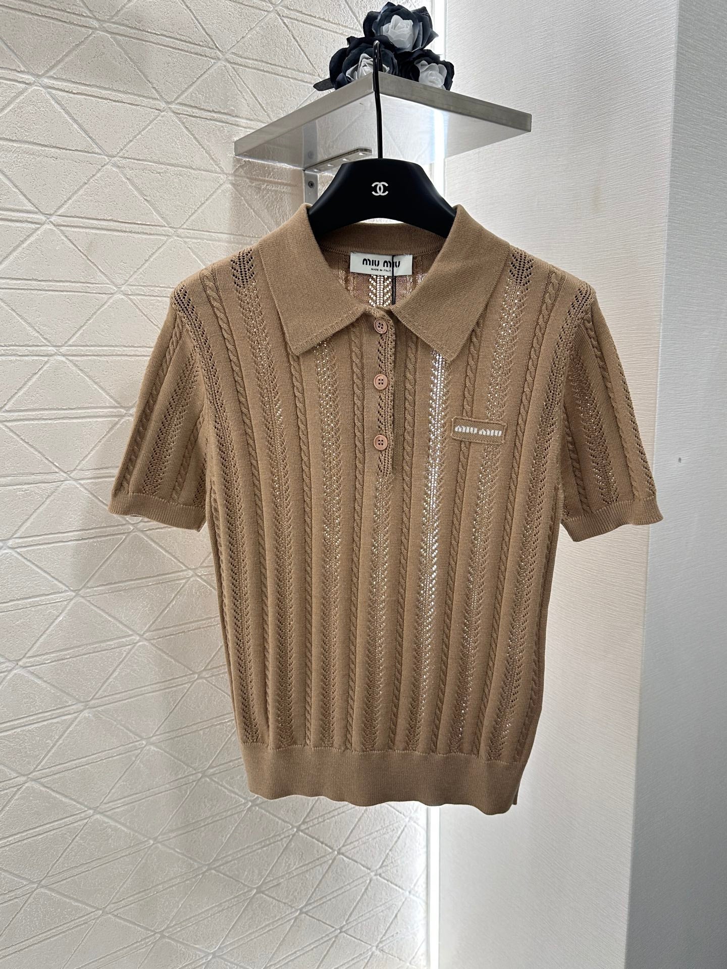 Mimi*♥2025 New Arrivals Knitted Short-Sleeve