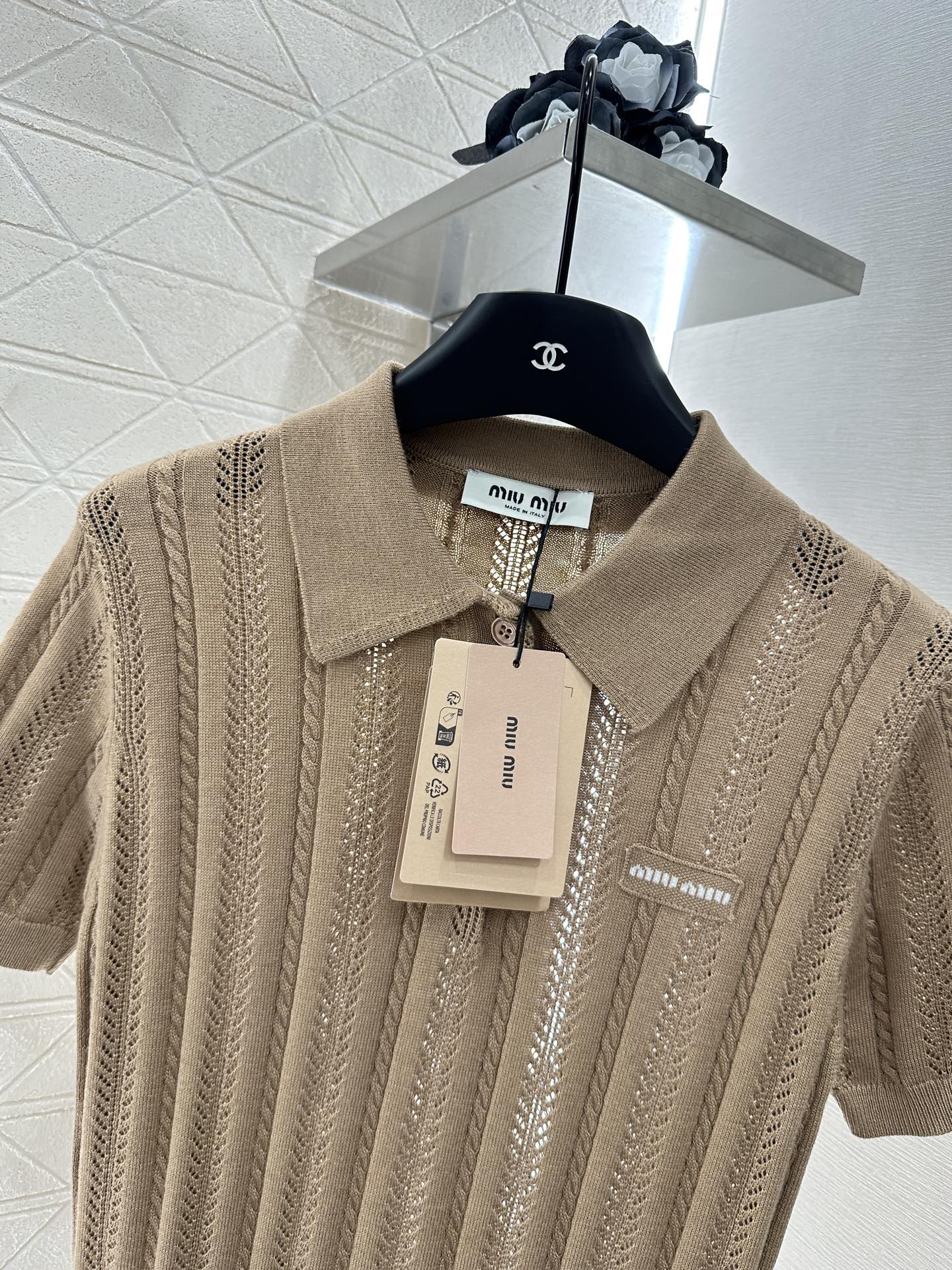 Mimi*♥2025 New Arrivals Knitted Short-Sleeve