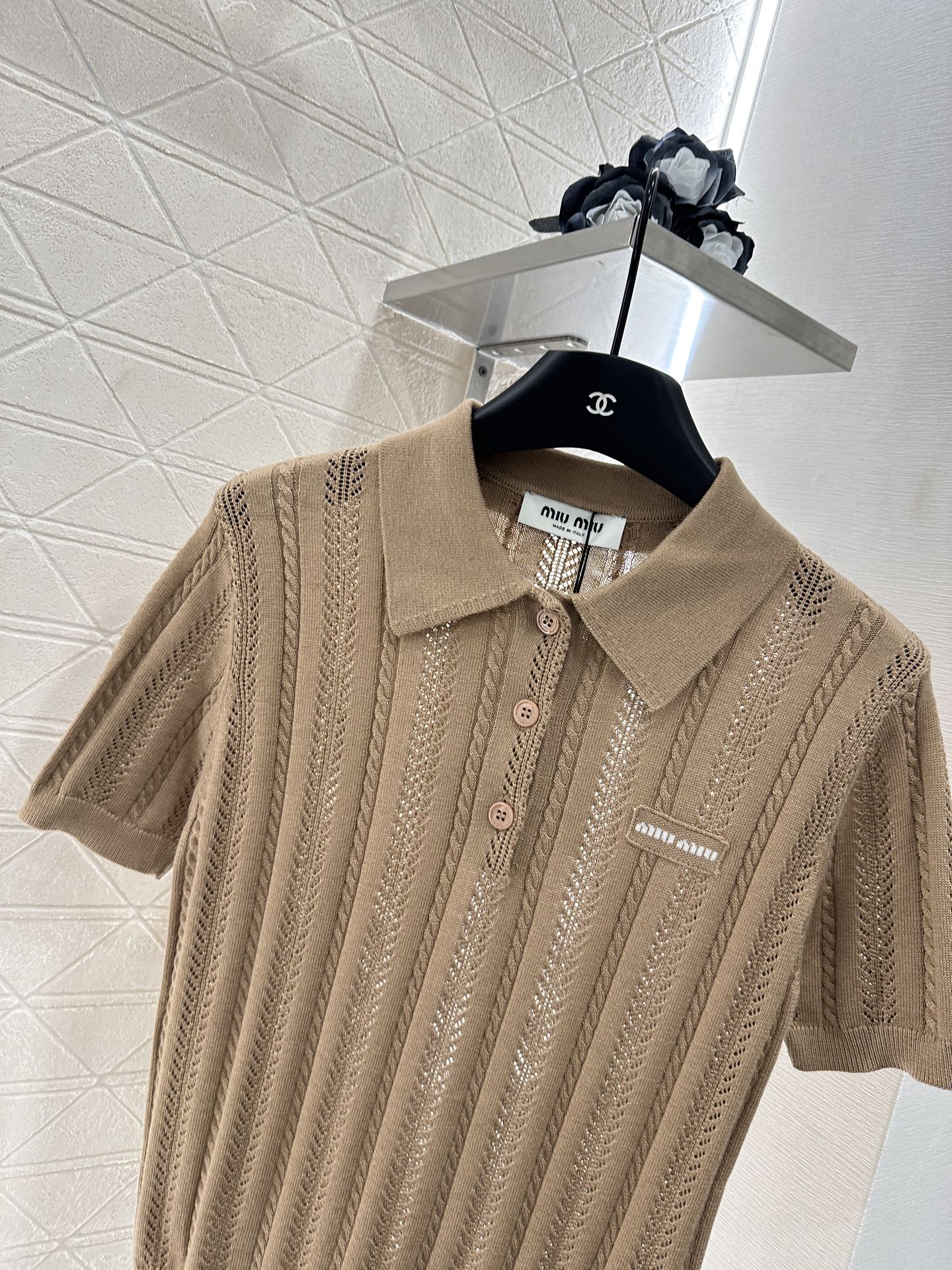 Mimi*♥2025 New Arrivals Knitted Short-Sleeve