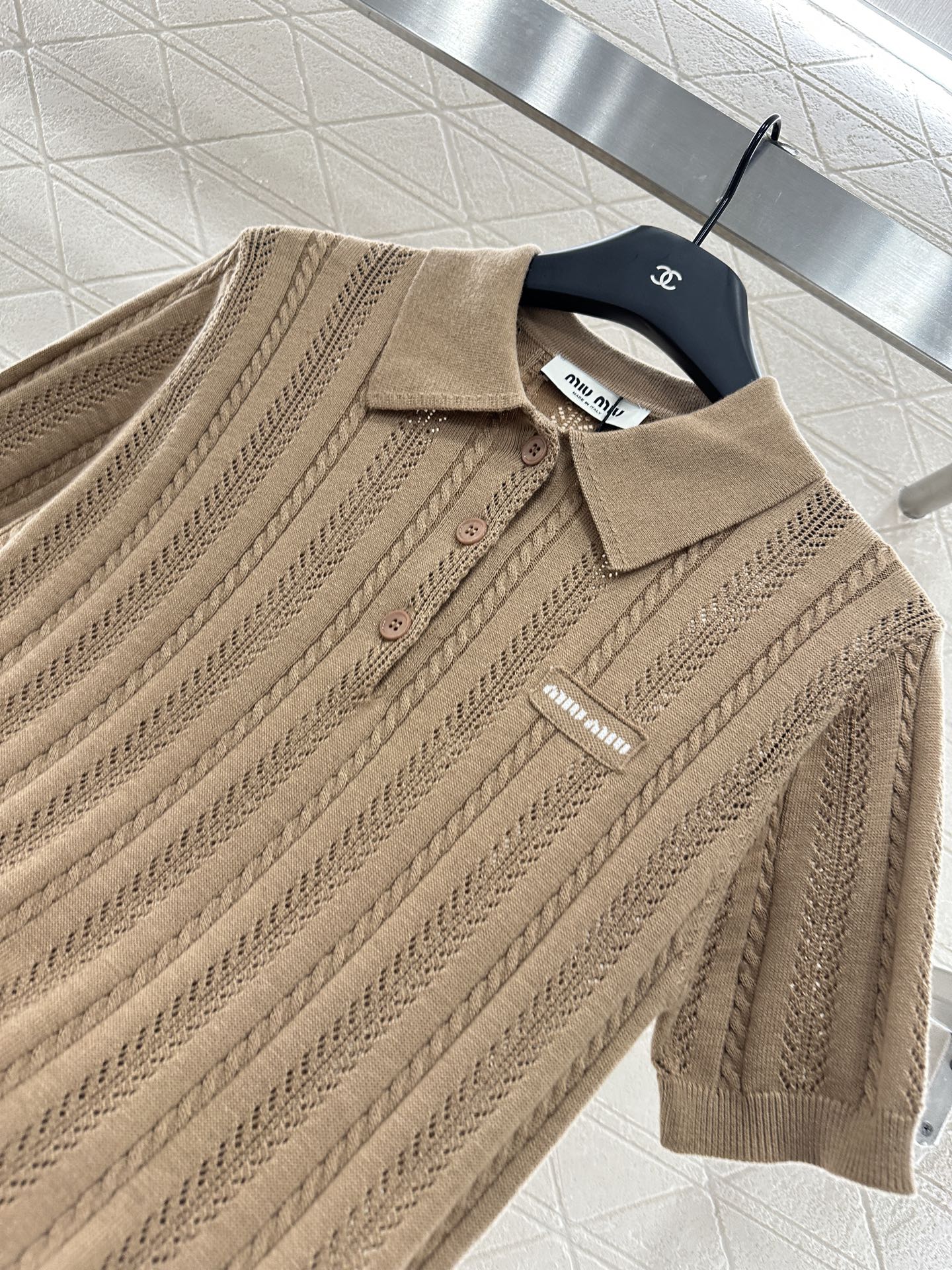 Mimi*♥2025 New Arrivals Knitted Short-Sleeve