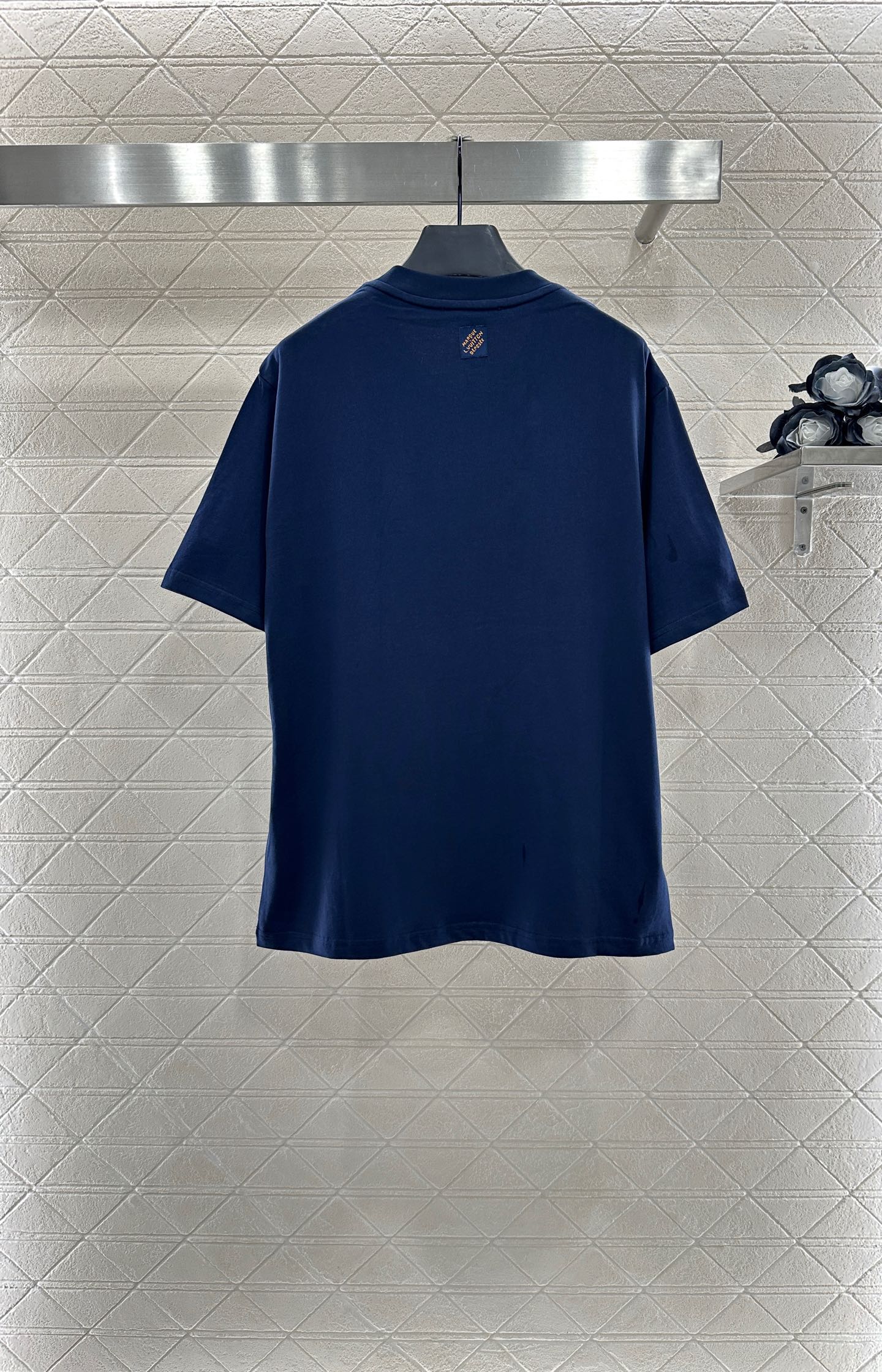 Louis*♥2025 New Arrivals Round-Neck Embroidered Short Sleeves