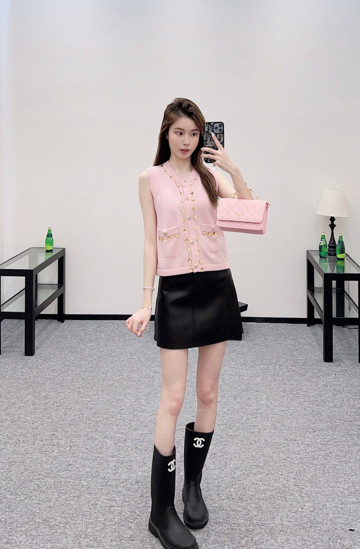 C*♥2025 New Arrival Beaded Knit Vest