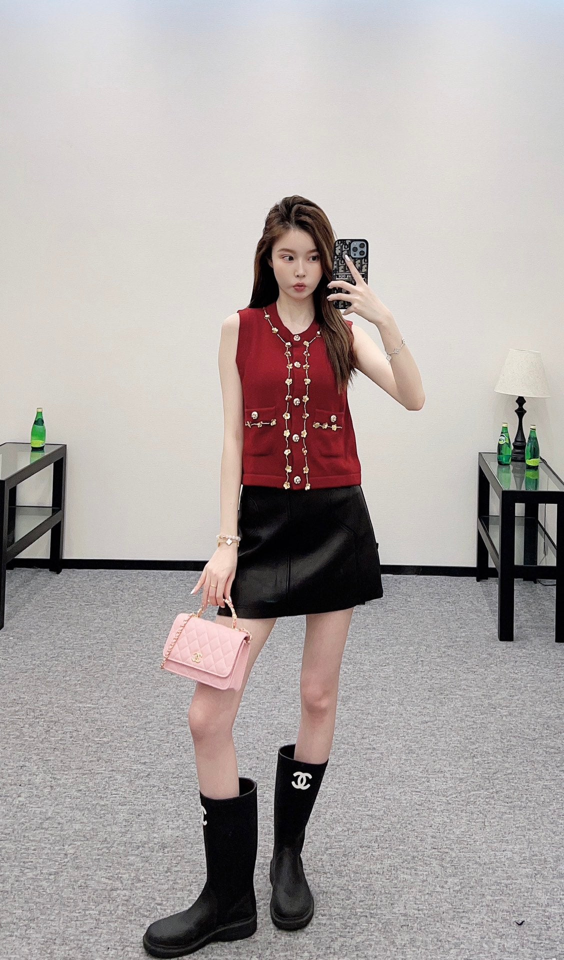 C*♥2025 New Arrival Beaded Knit Vest