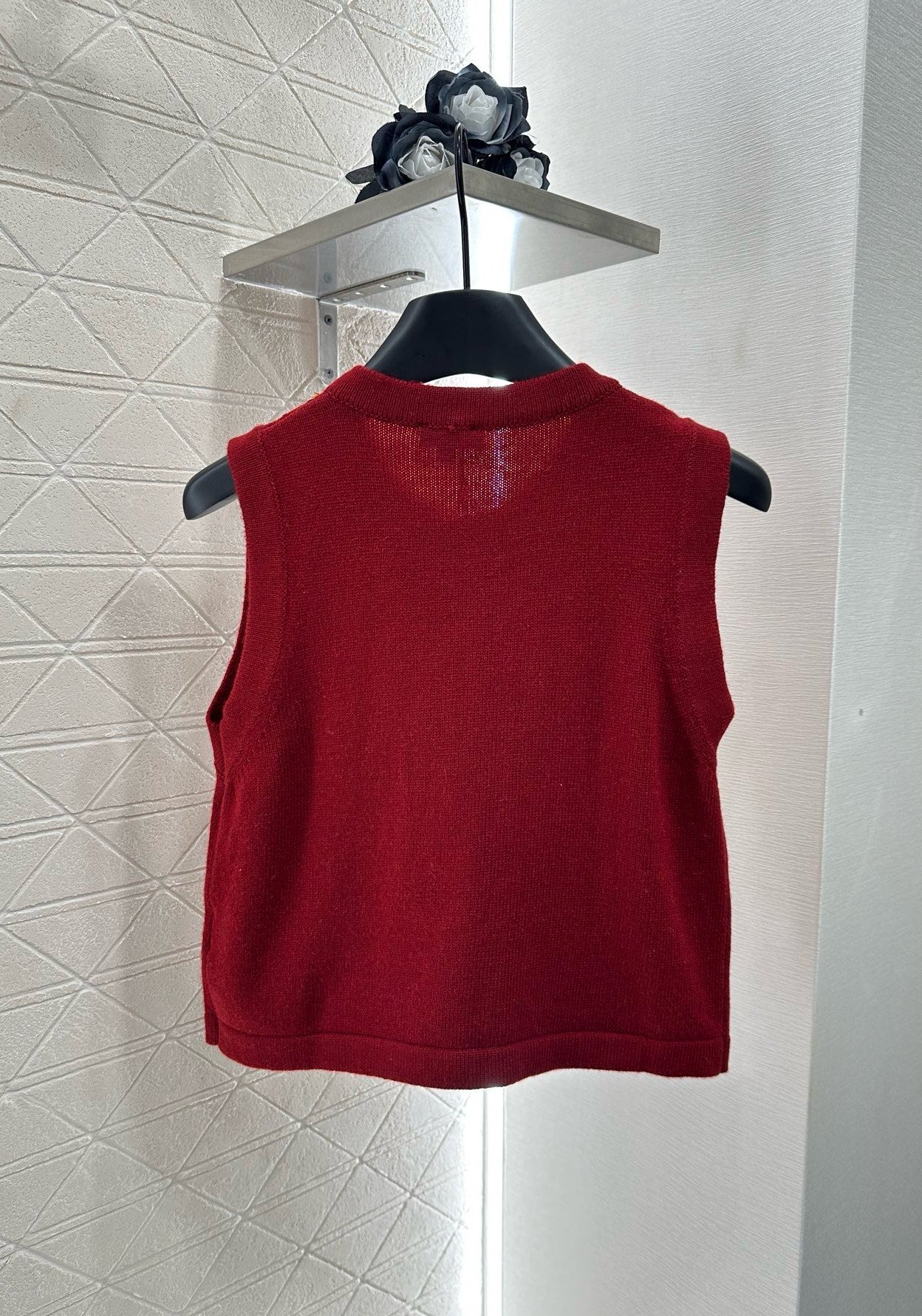 C*♥2025 New Arrival Beaded Knit Vest