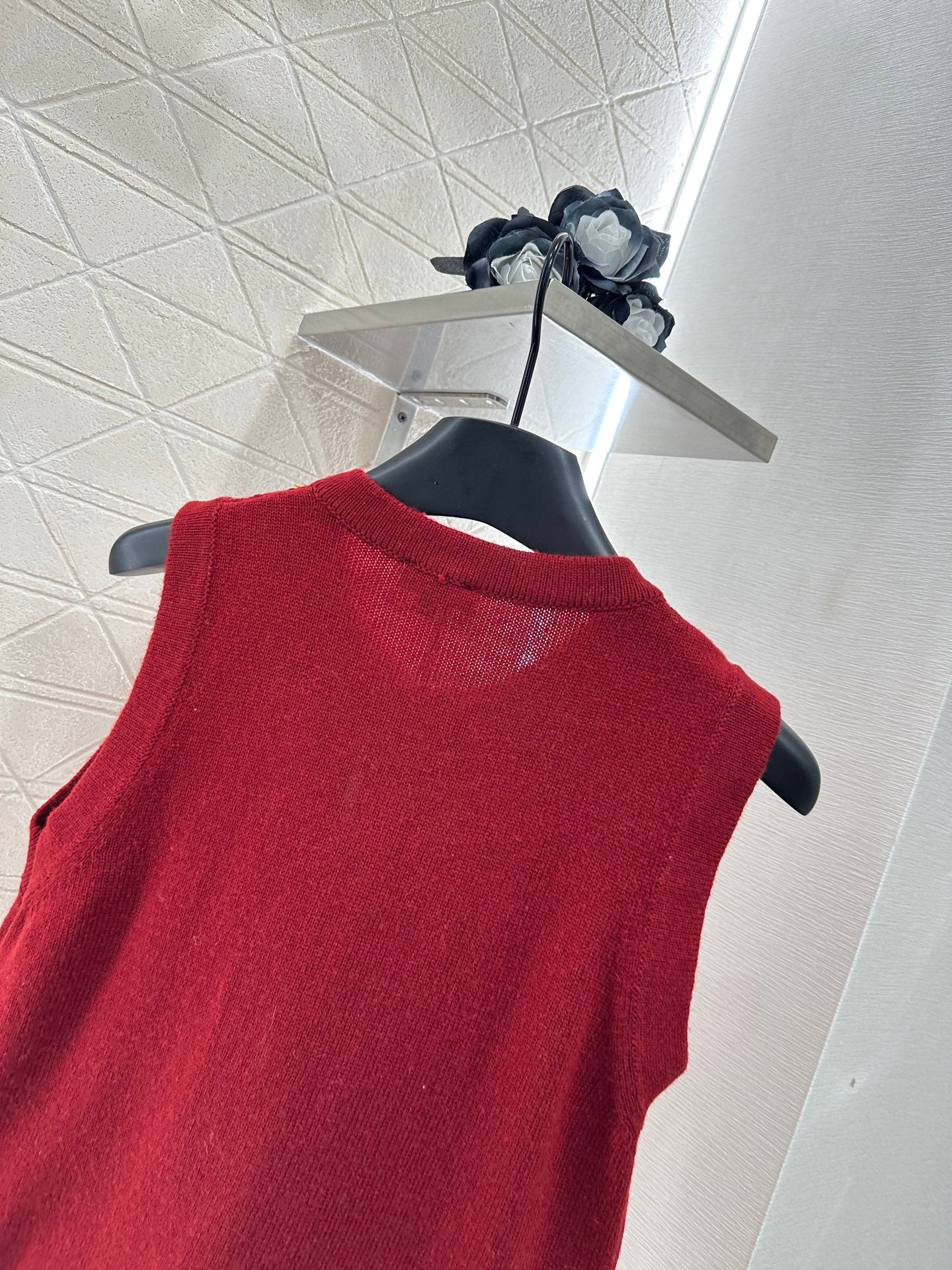 C*♥2025 New Arrival Beaded Knit Vest