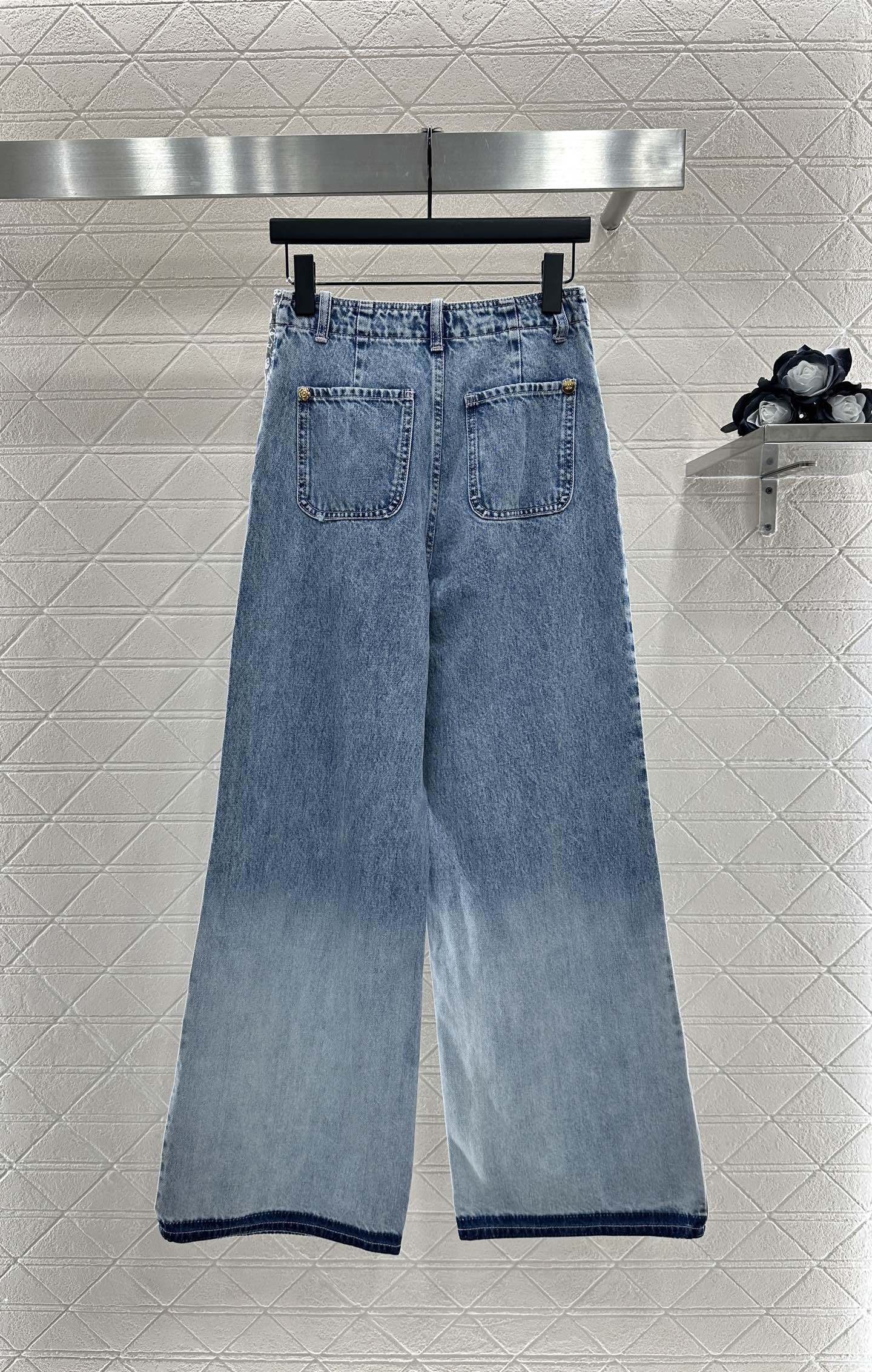 C*♥2025 New Arrival Denim Pants and Suspender Vest Set