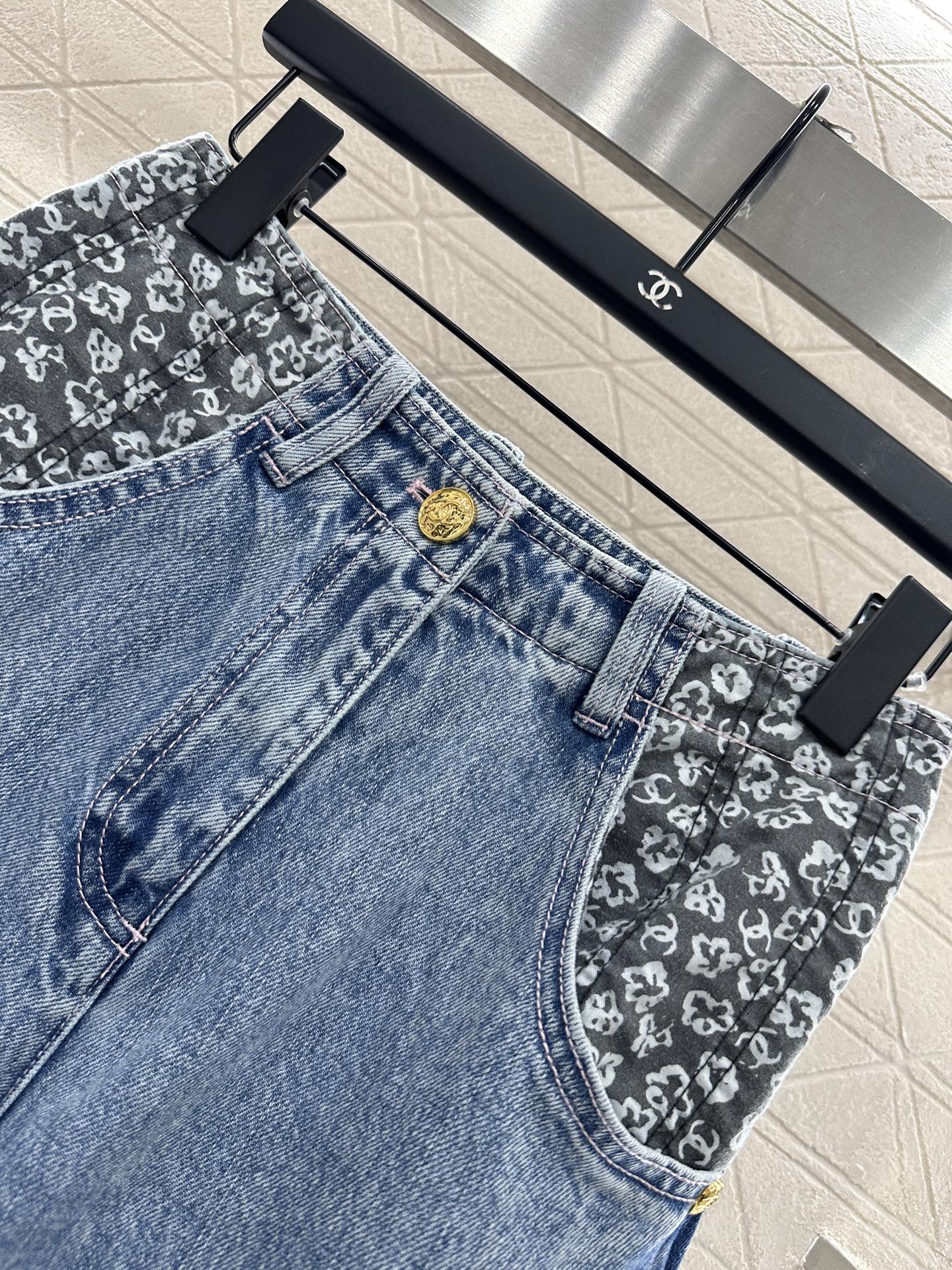 C*♥2025 New Arrival Denim Pants and Suspender Vest Set