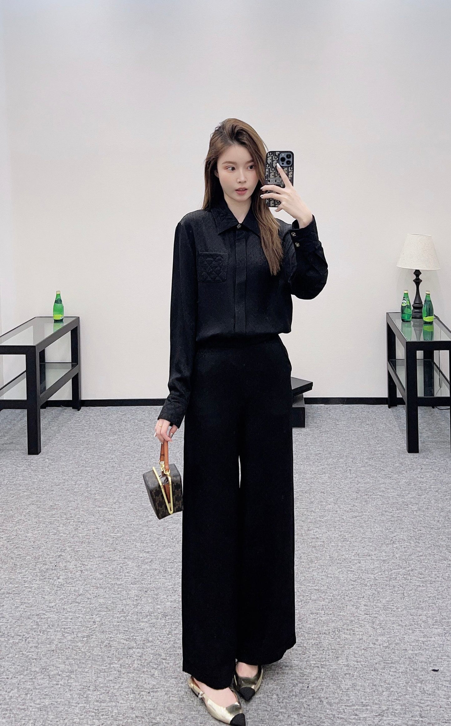 C*♥2025 New Arrival Long-sleeved shirt and pants set