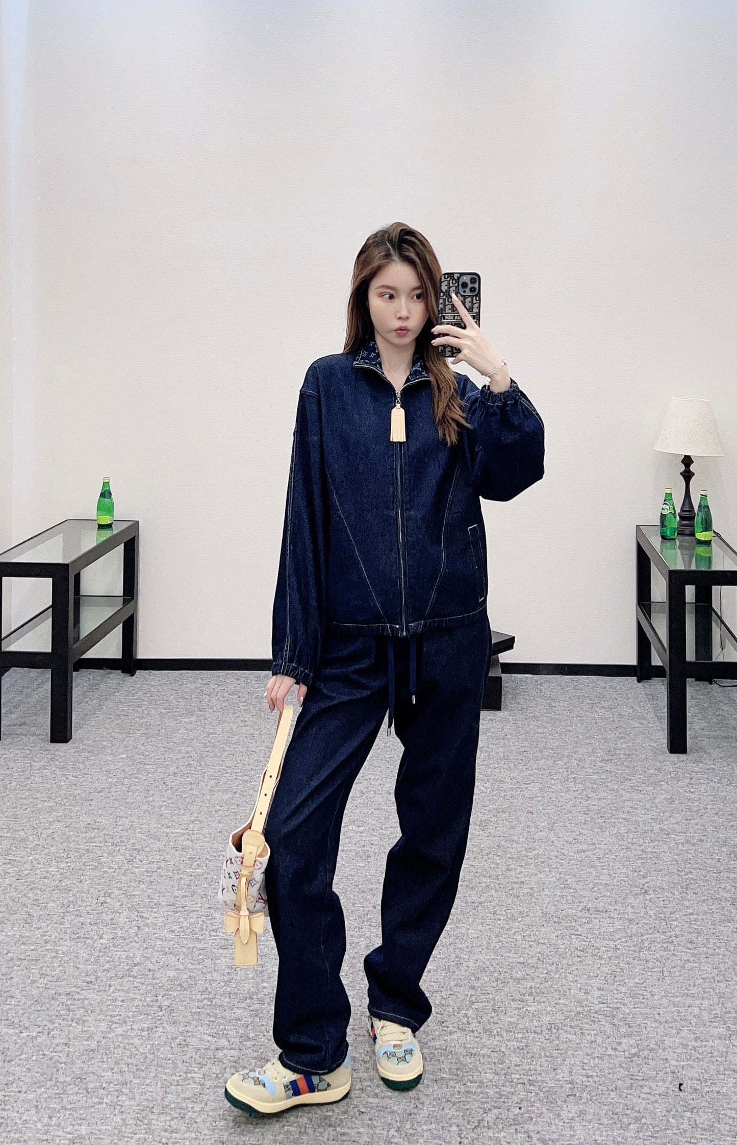 Louis*♥2025 New Arrivals Jacket and Pants Set