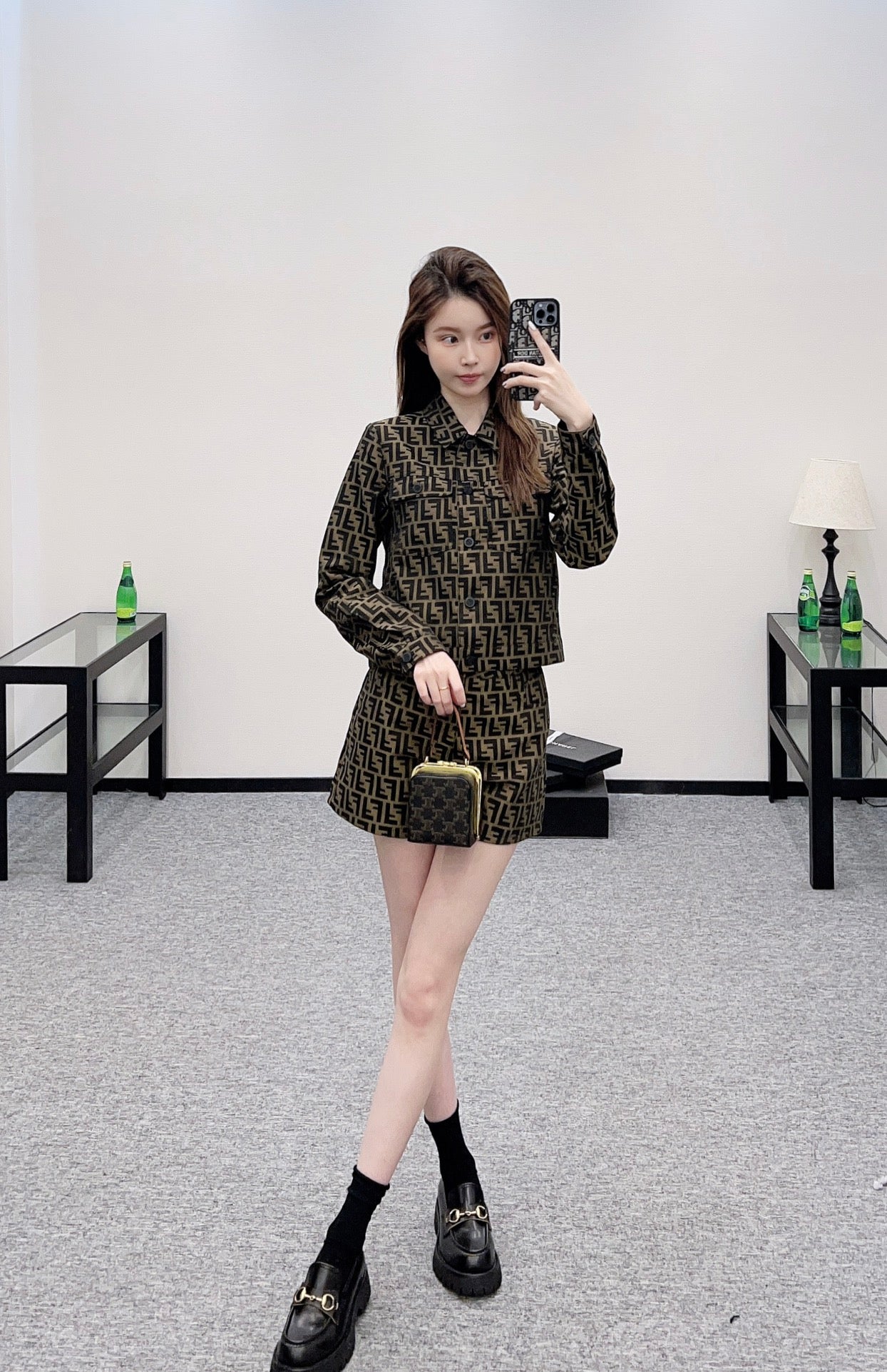 F*♥ 2025 New Arrivals Jacket, Coat, and Shorts Set