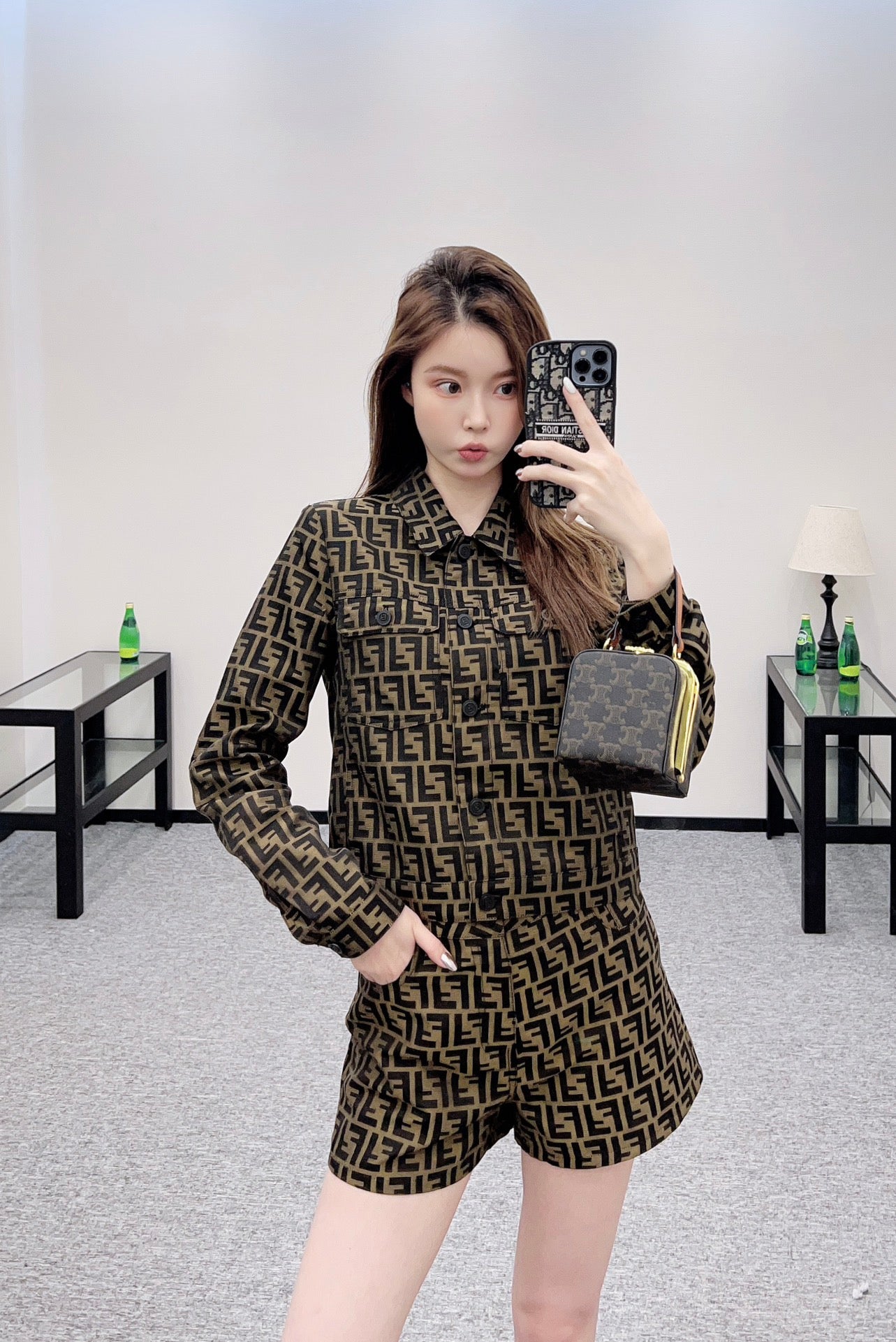 F*♥ 2025 New Arrivals Jacket, Coat, and Shorts Set