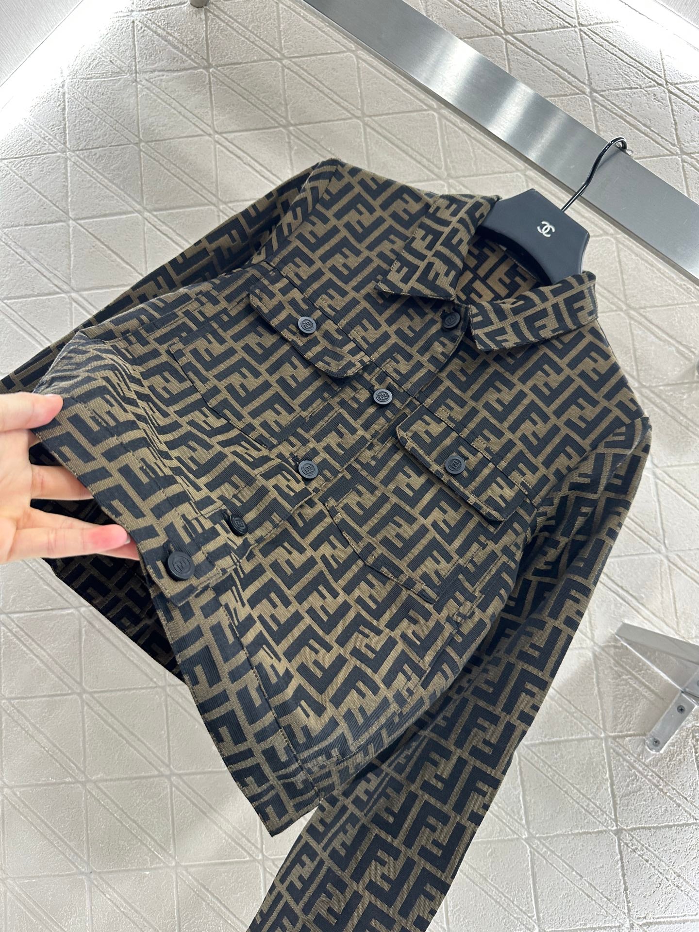 F*♥ 2025 New Arrivals Jacket, Coat, and Shorts Set