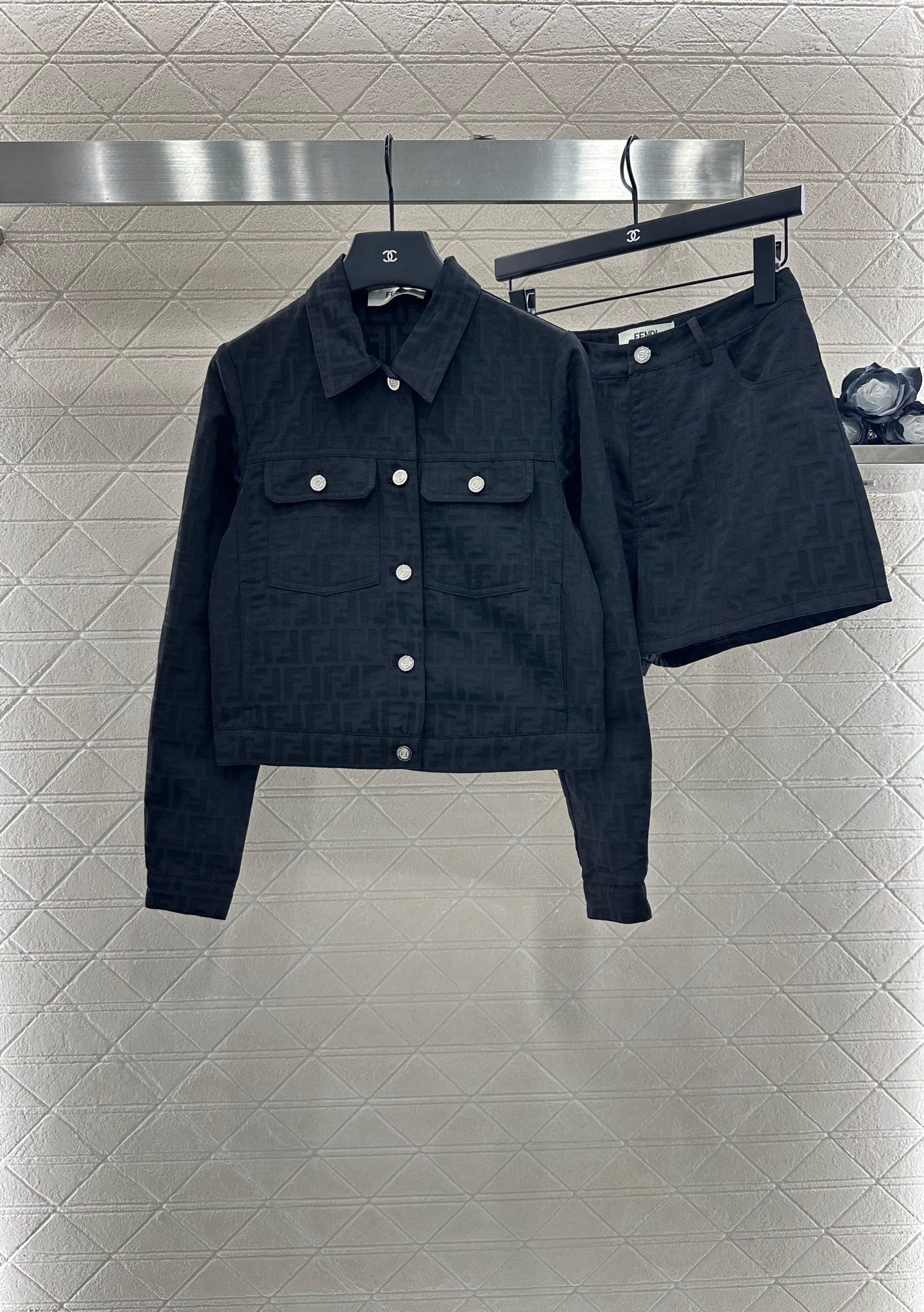 F*♥ 2025 New Arrivals Jacket, Coat, and Shorts Set
