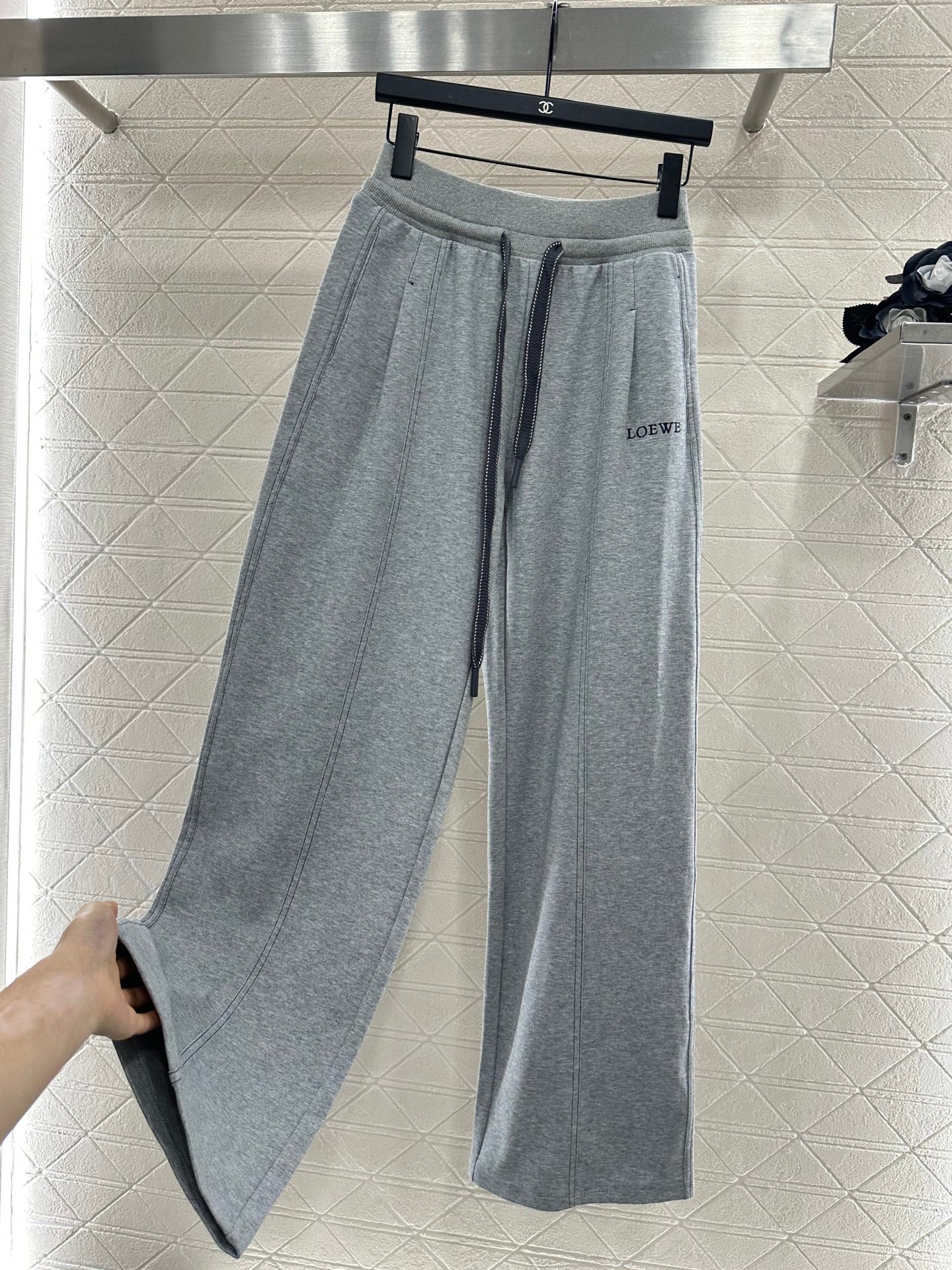L*♥2025 New Arrival Drawstring Wide-Leg Pants