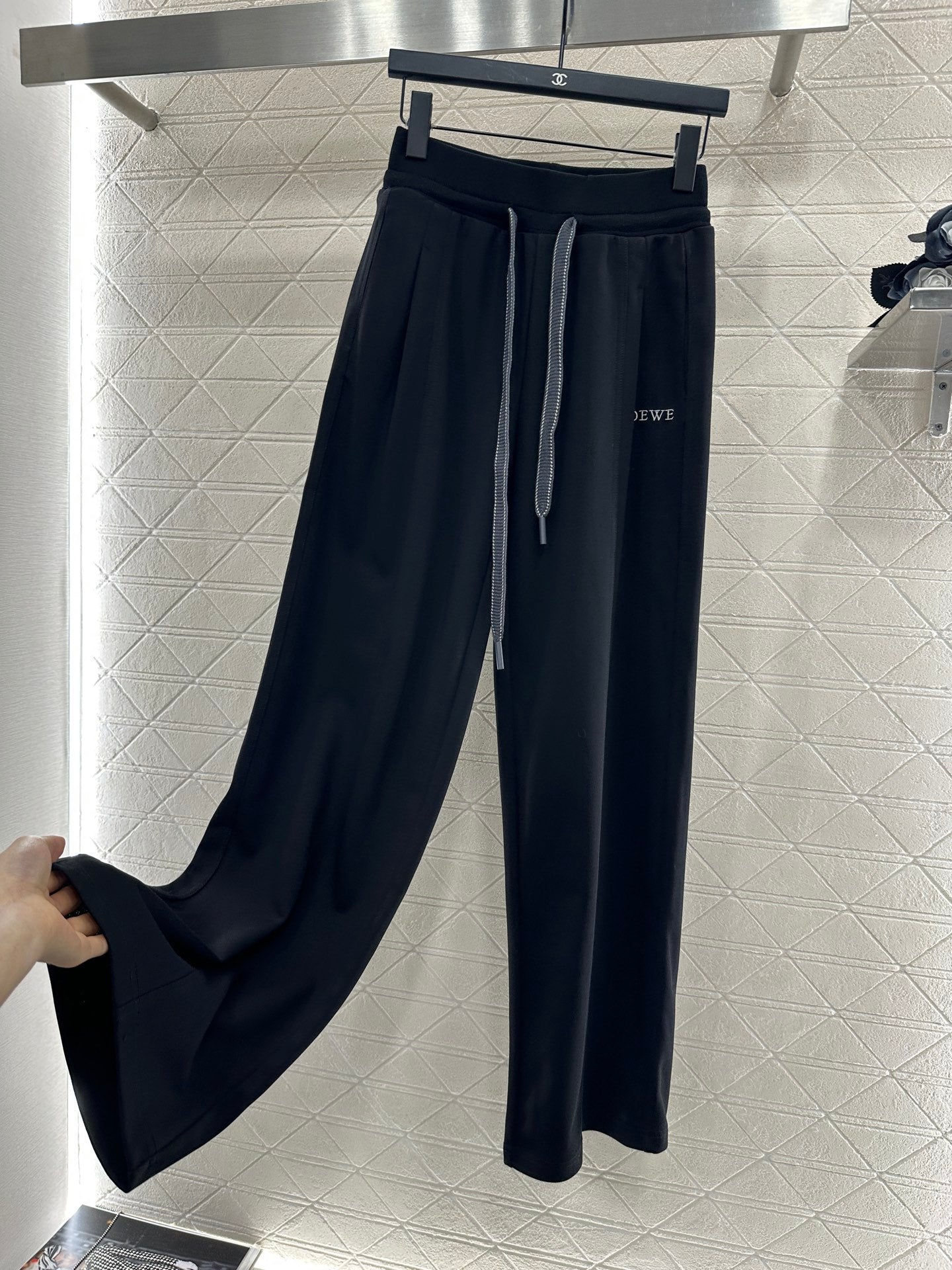 L*♥2025 New Arrival Drawstring Wide-Leg Pants