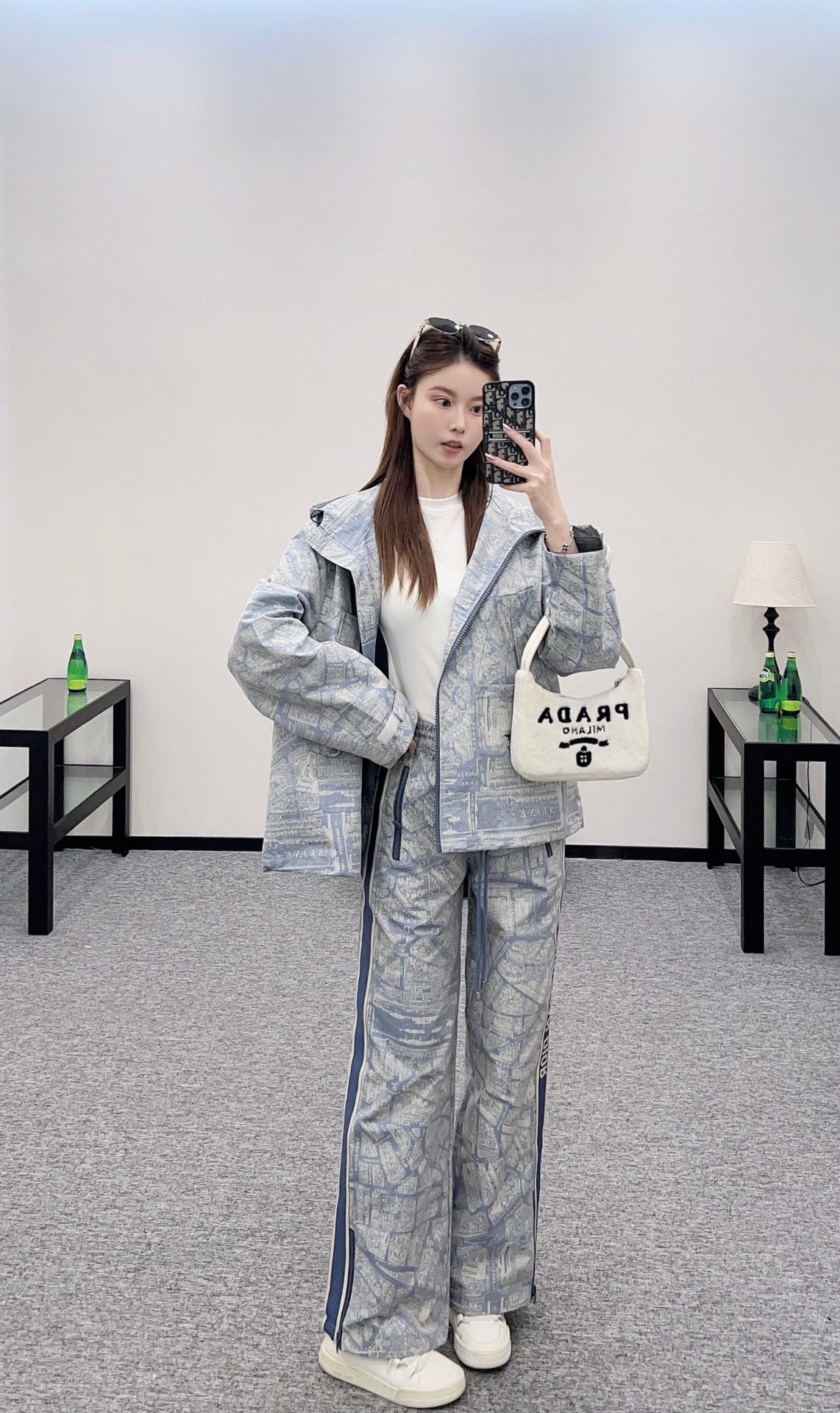 D*♥2025 New Arrivals Hooded Jacket and Pants Set