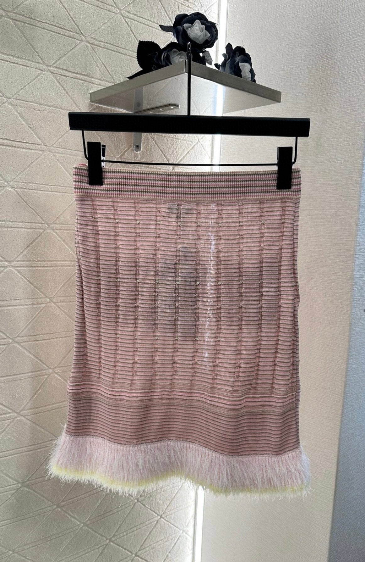 C*♥2025 New Arrival Knitted Skirt Long-Sleeved Set