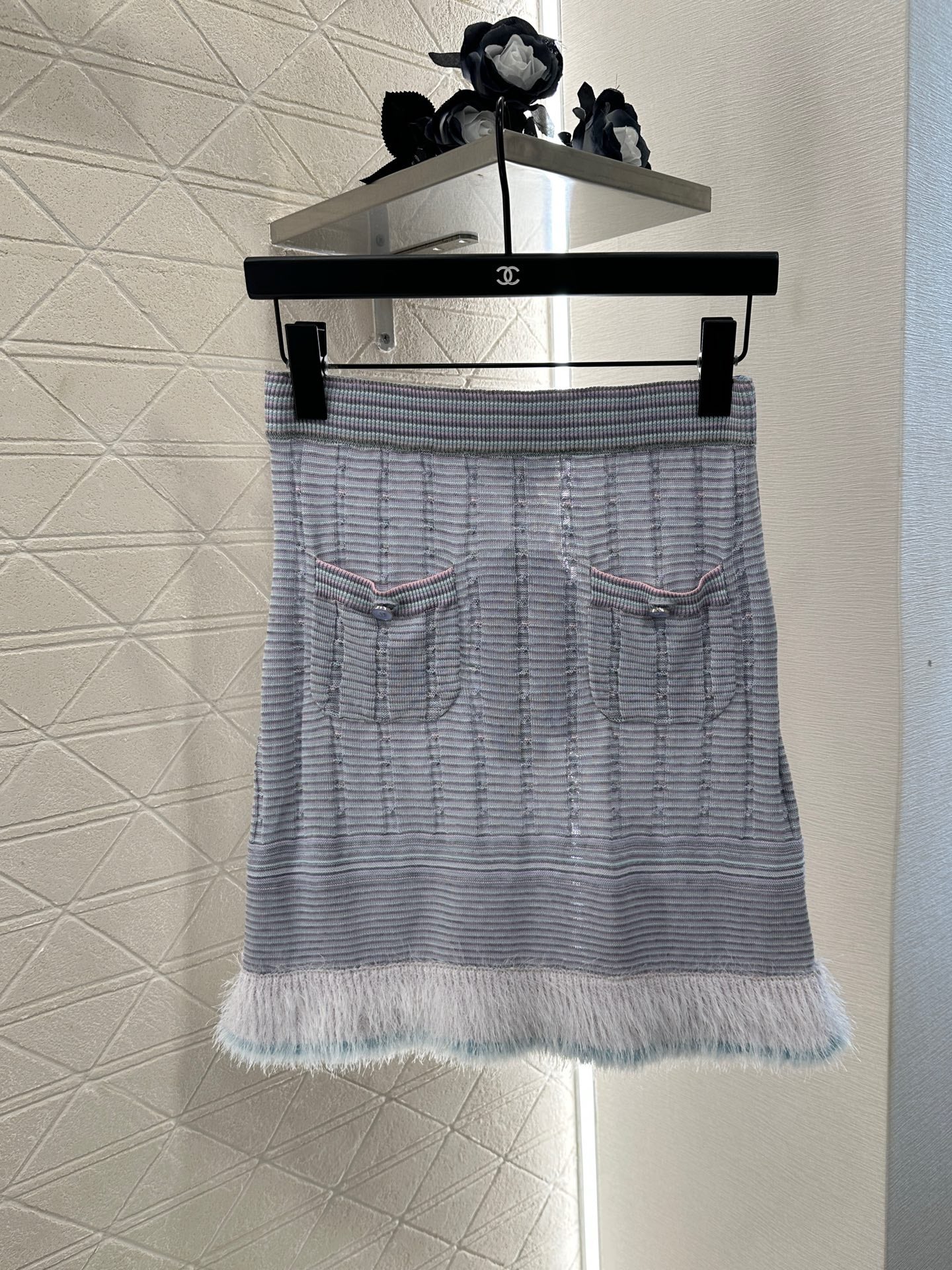 C*♥2025 New Arrival Knitted Skirt Long-Sleeved Set
