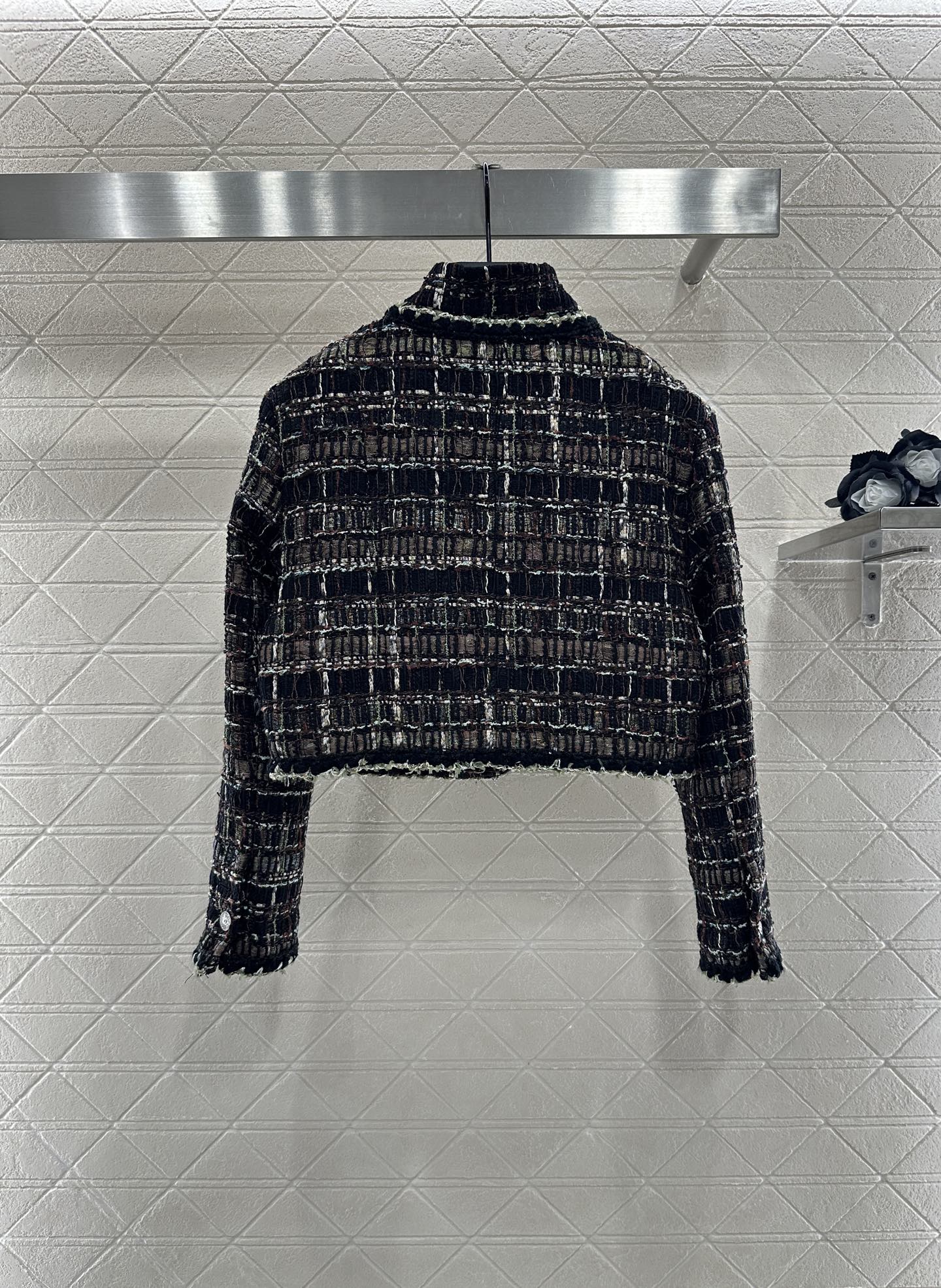 C*♥2025 New Arrival Woven Jacket and Skirt Set