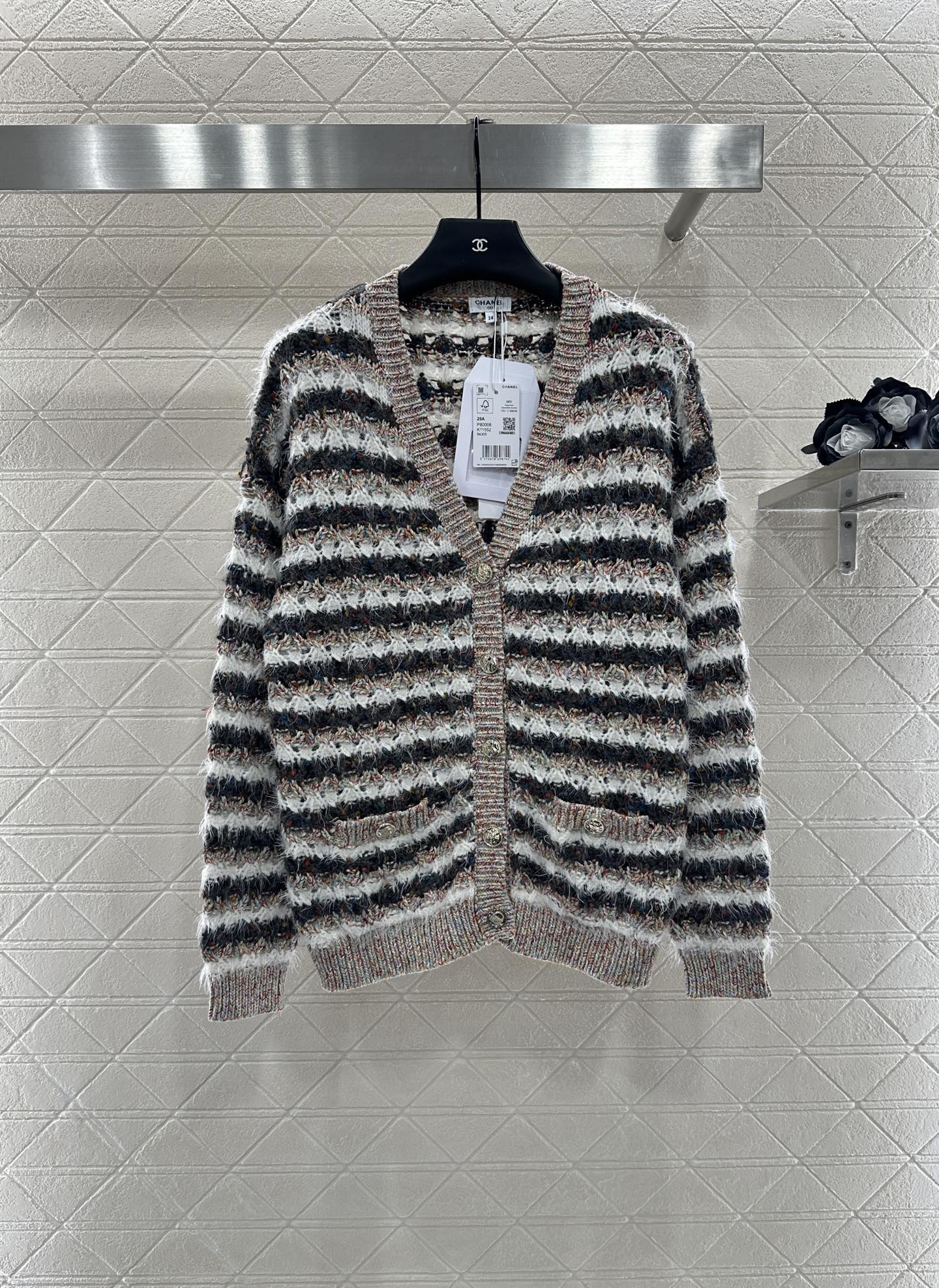 C*♥2025 New Arrival Knitted Cardigan and Skirt Set