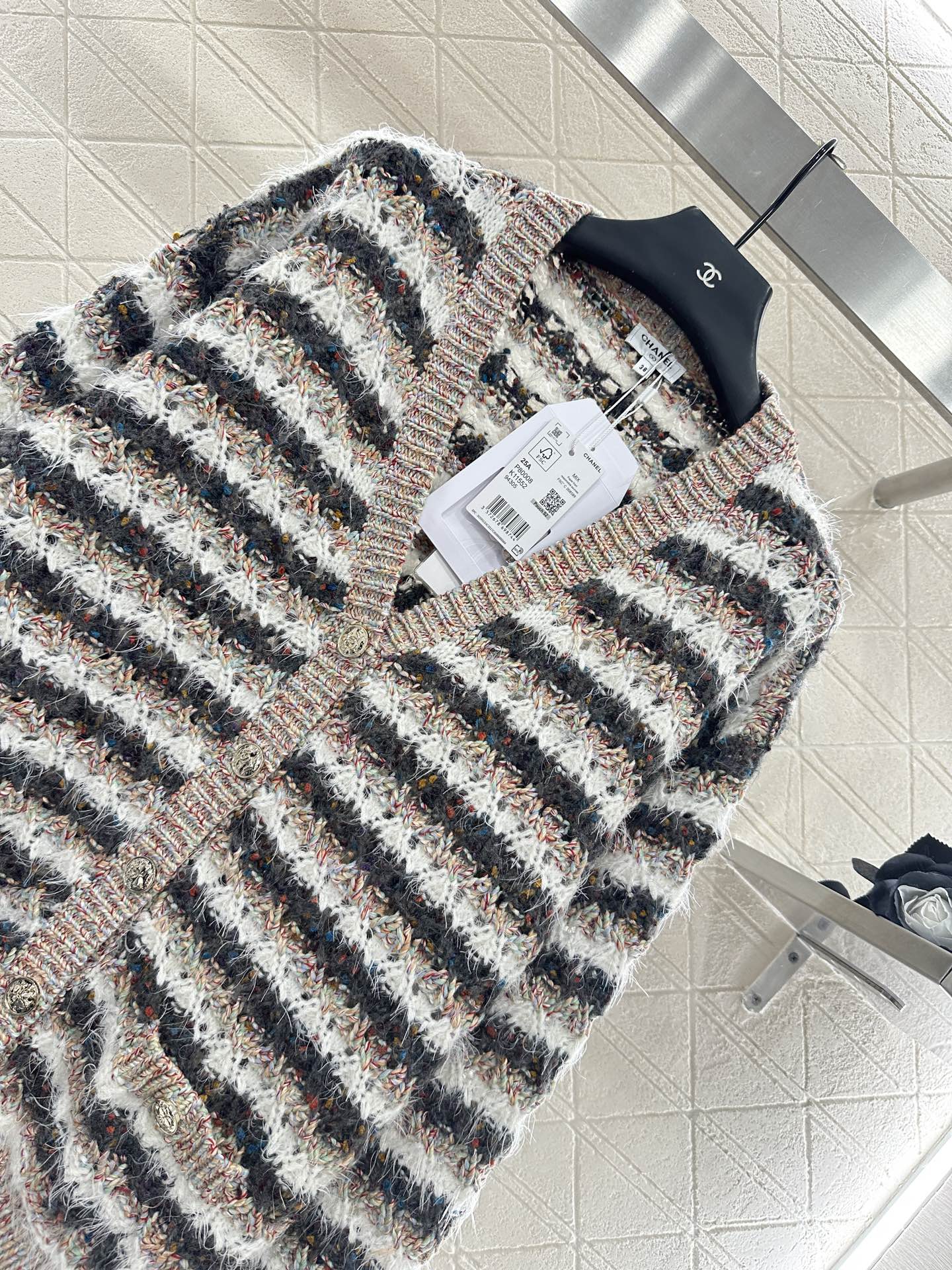 C*♥2025 New Arrival Knitted Cardigan and Skirt Set